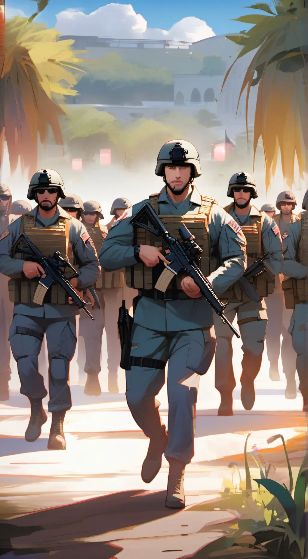 ai character: Special Forces background