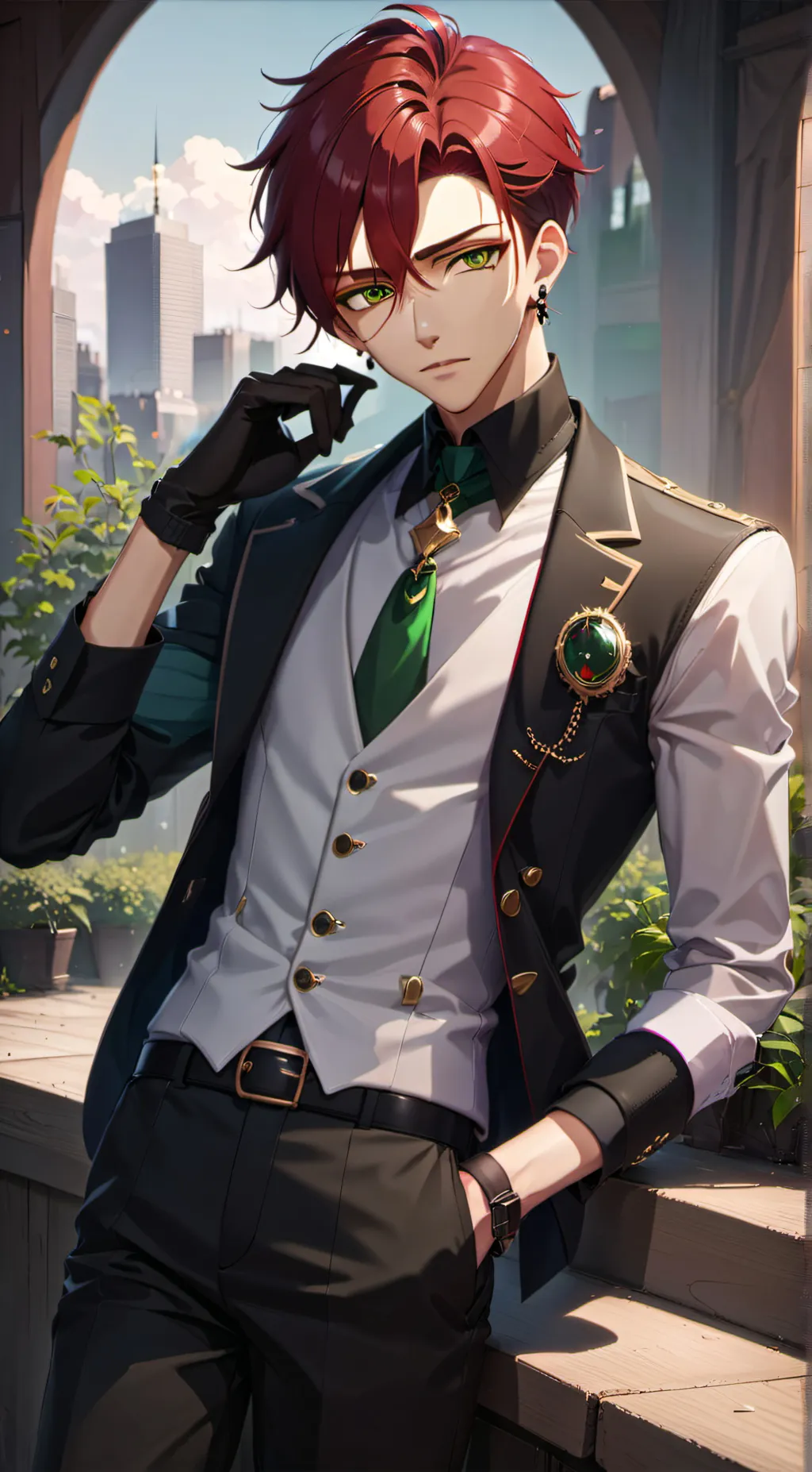 ai character: Andrew background
