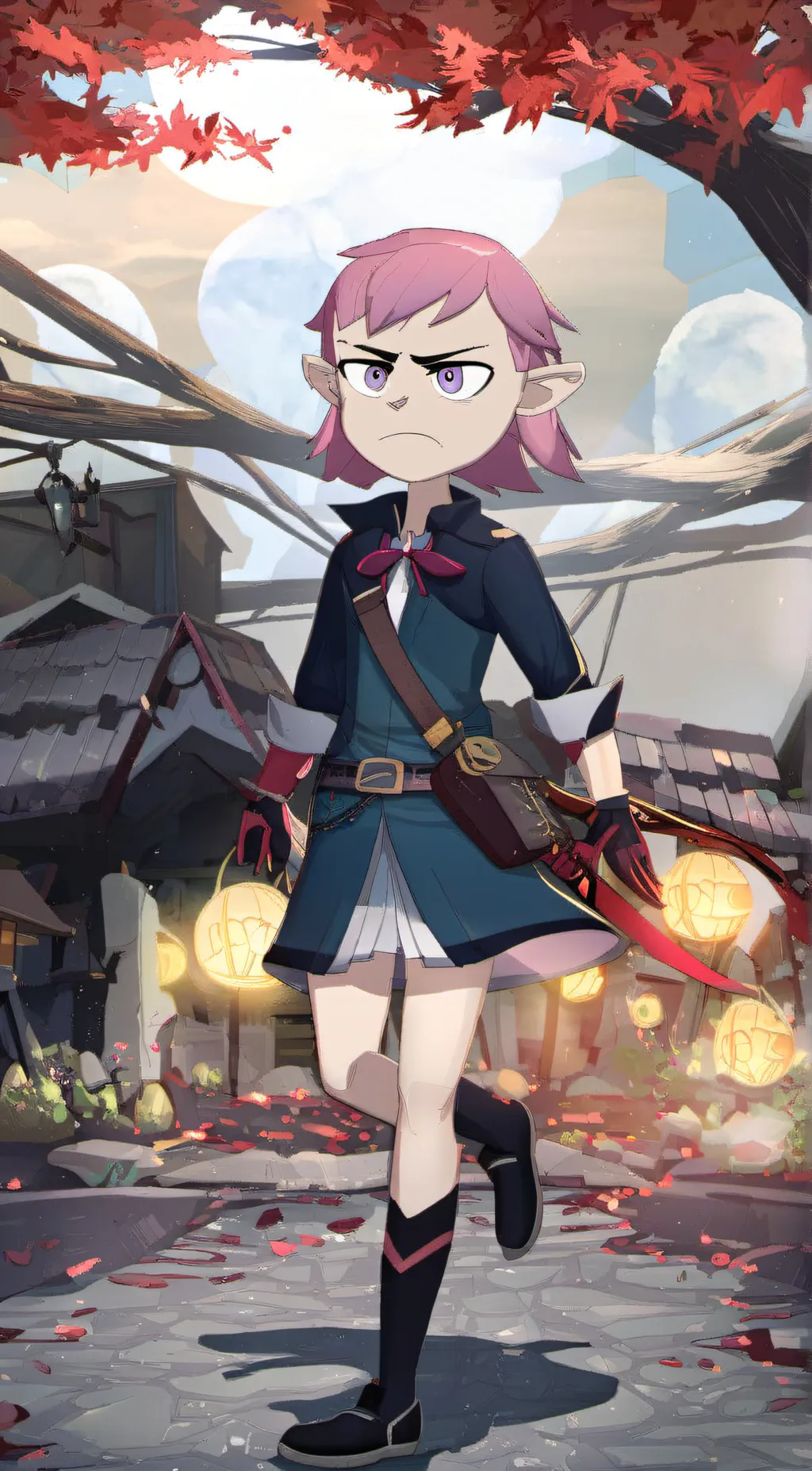 ai character: Amity background