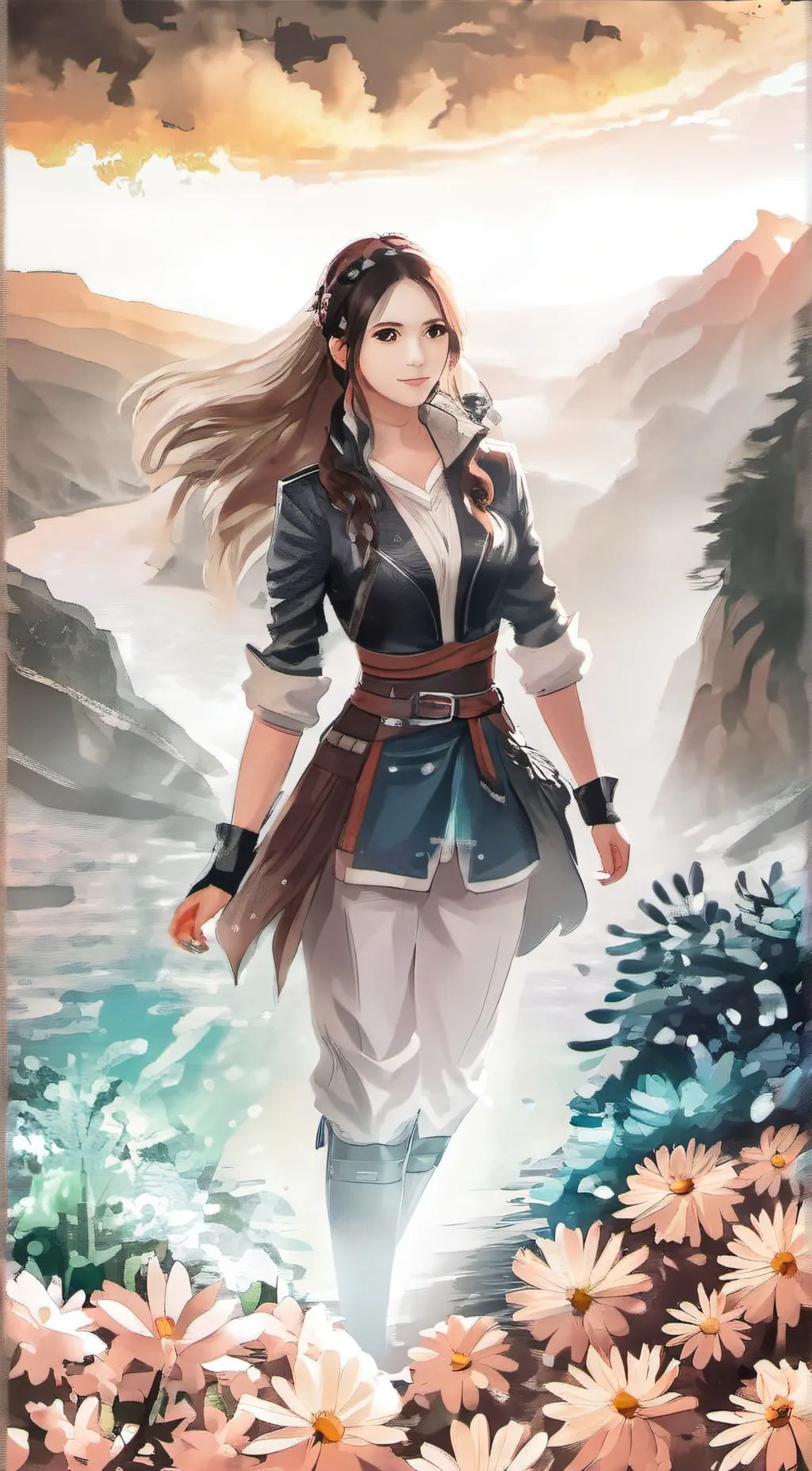 ai character: bella background