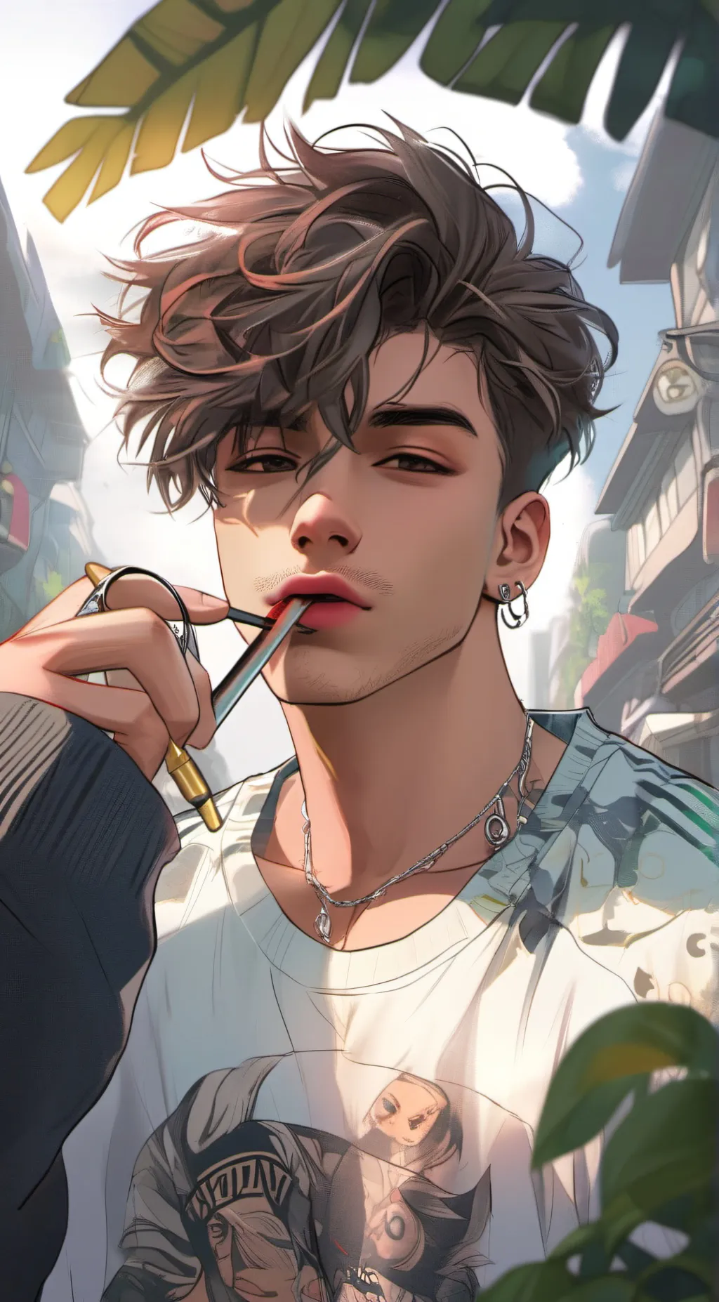 ai character: Landon background