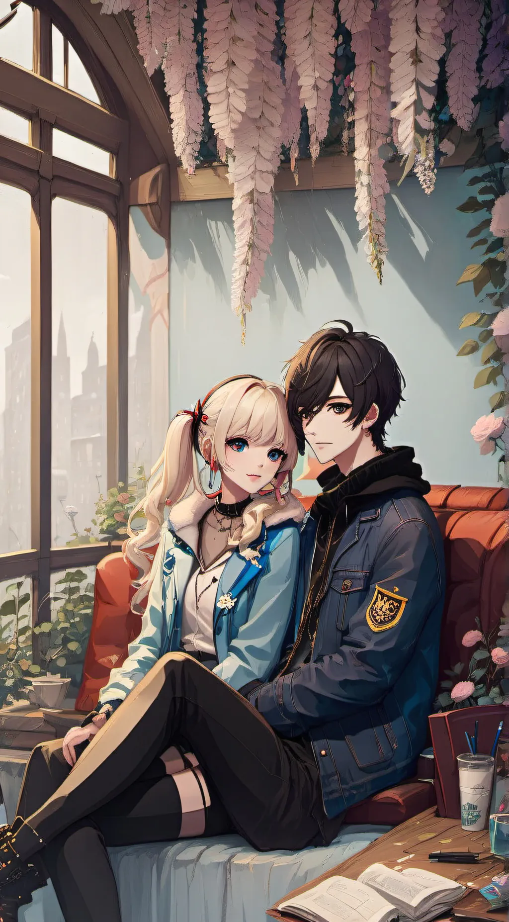 ai character: Best friend  background