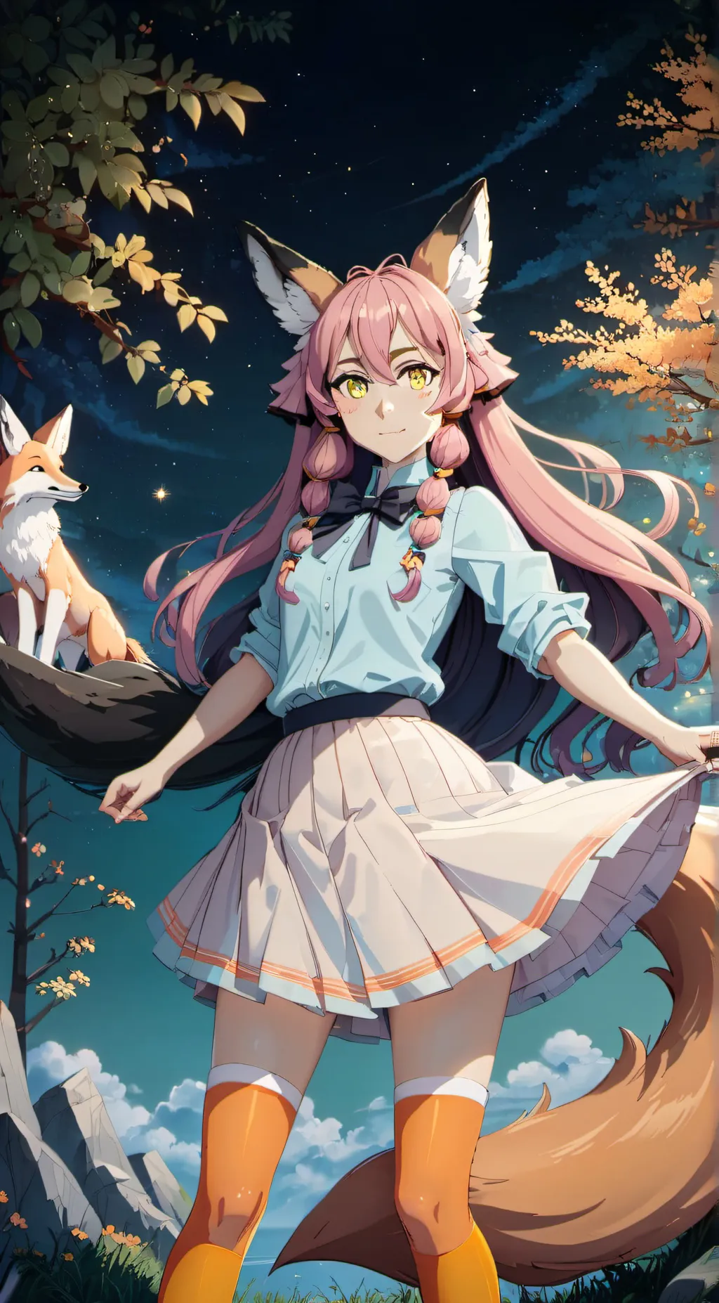 ai character: Minnie background