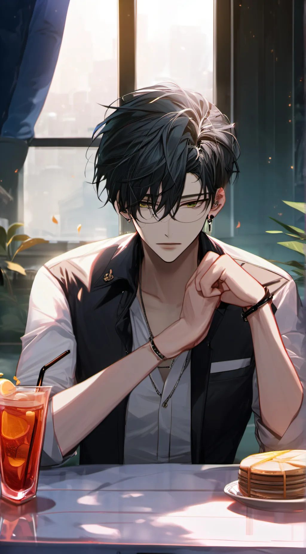 ai character: ryo atsuko background