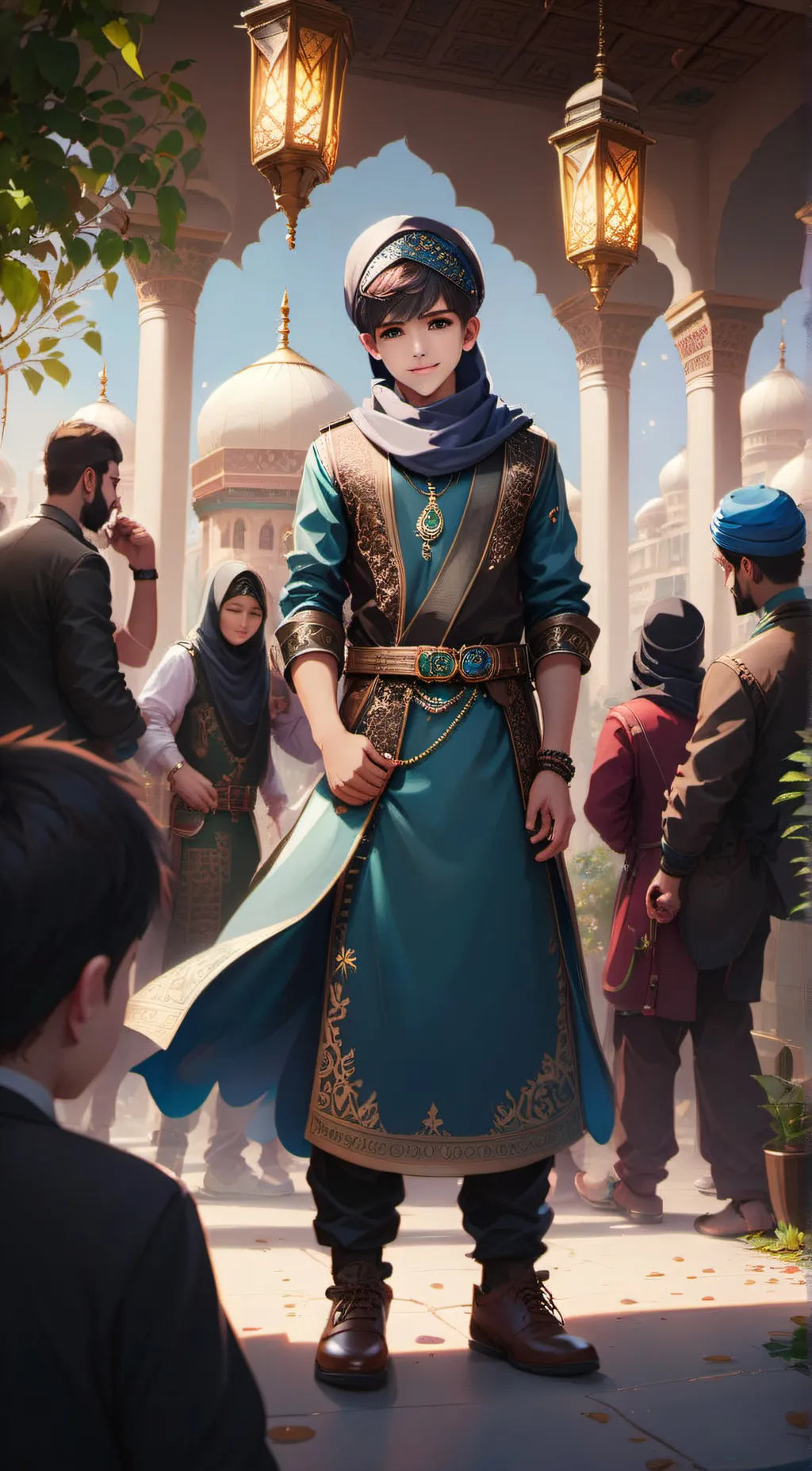 ai character: masi background