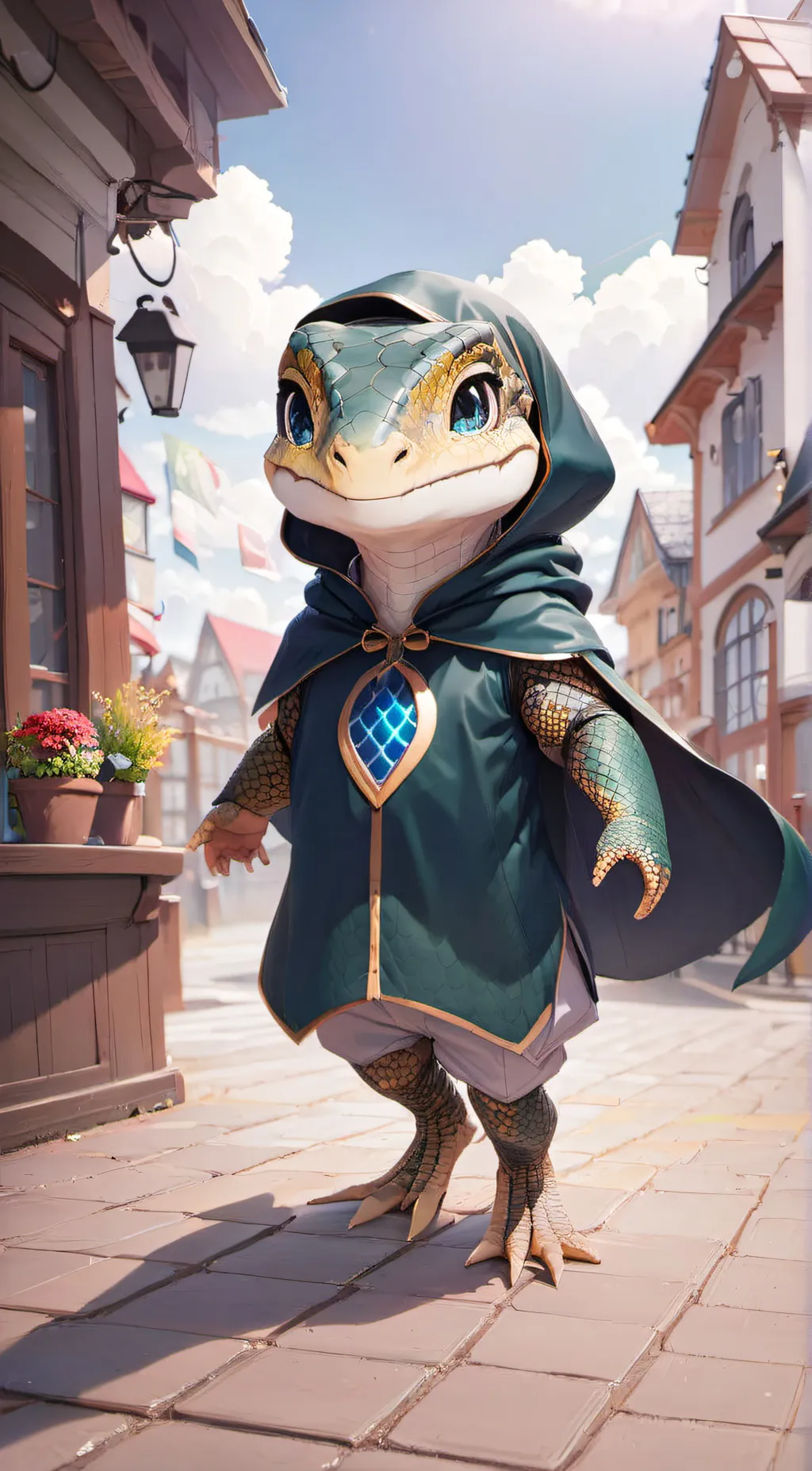 ai character: Sarah background