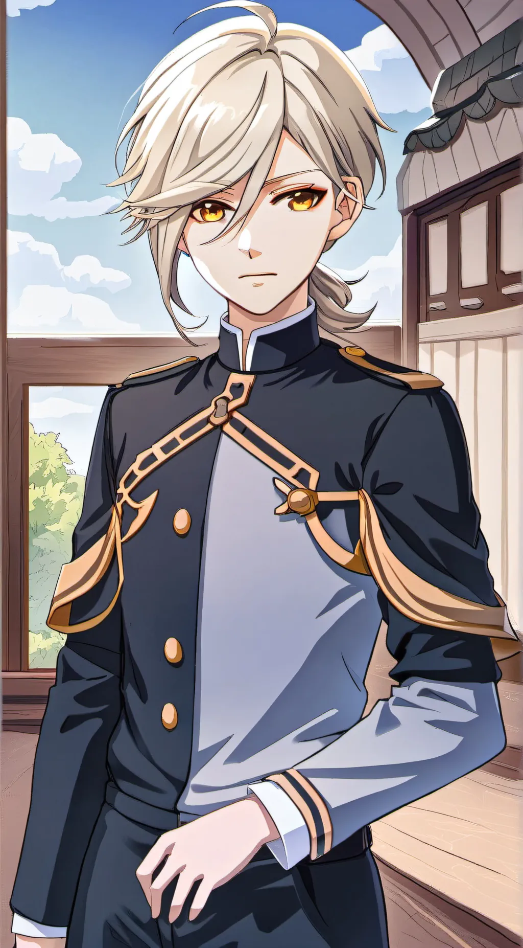 ai character: Alex saru background