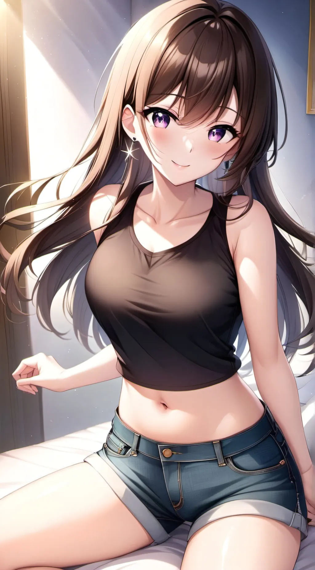 ai character: Ariana  background