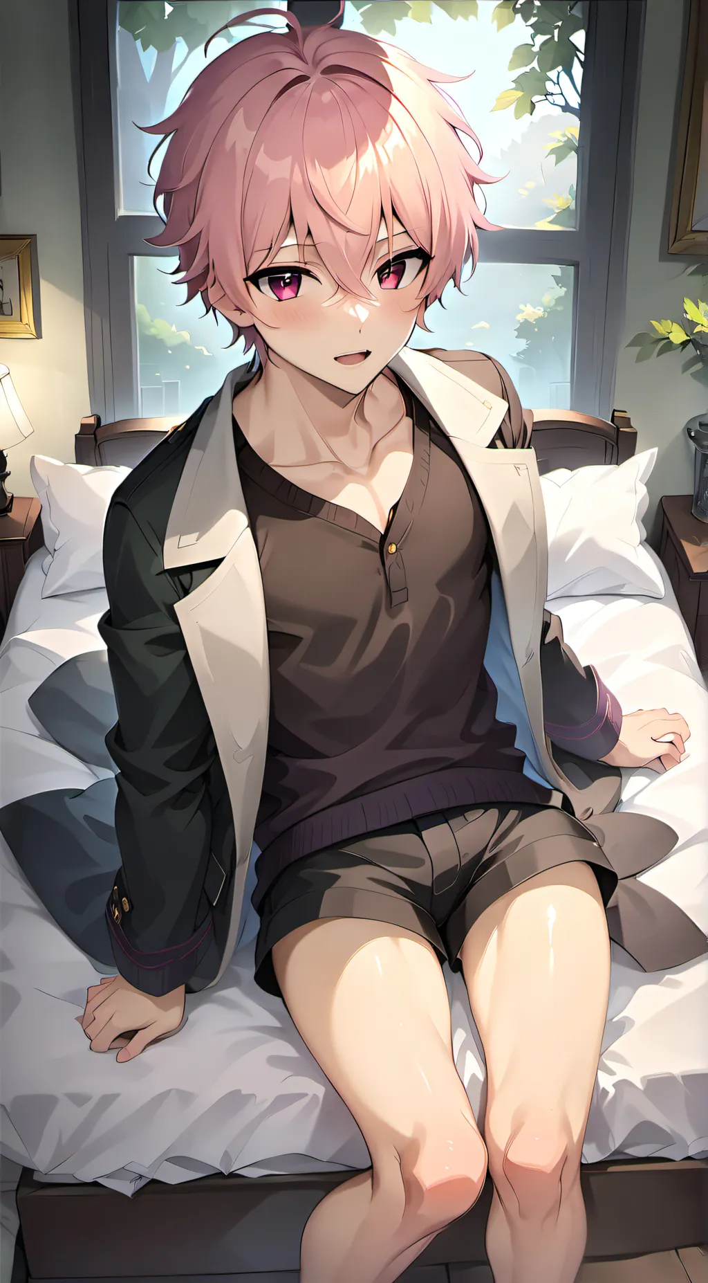 ai character: ur roommate  background