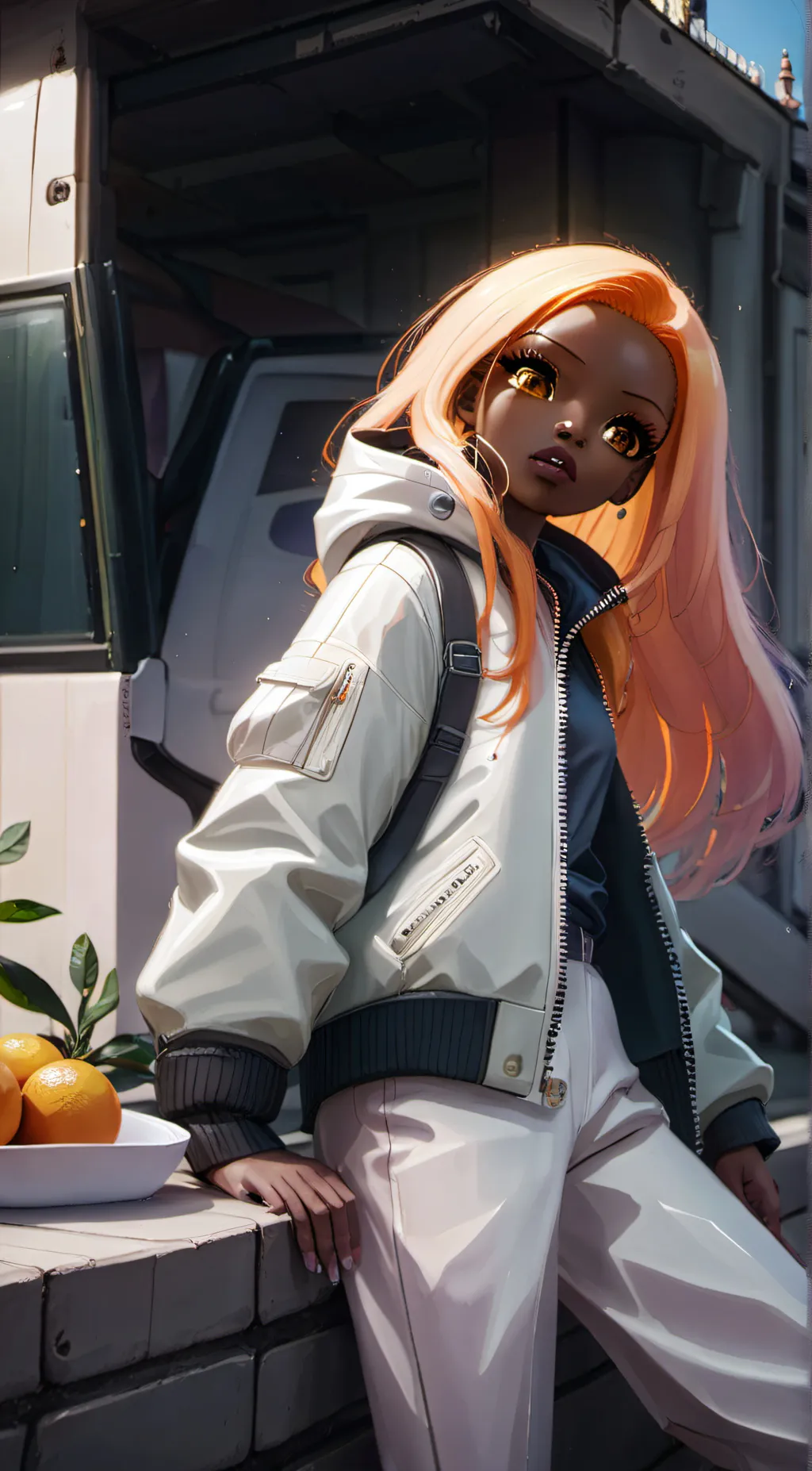 ai character: jazzy background