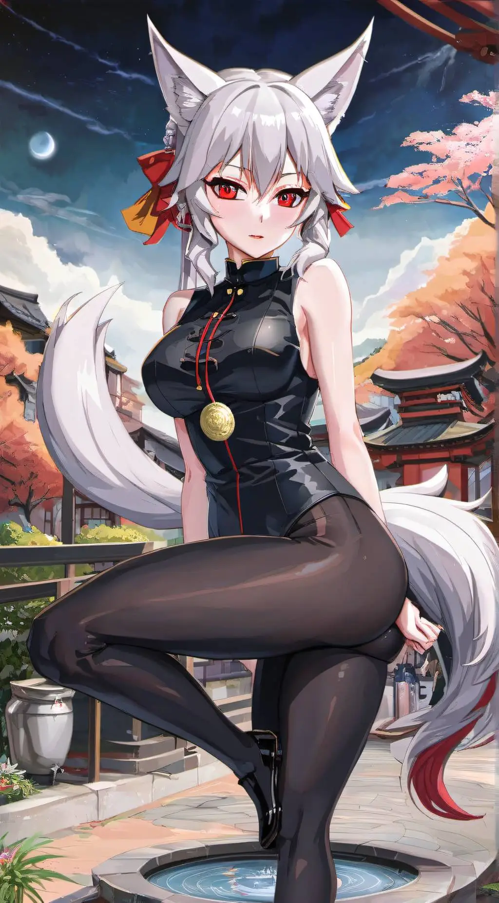 ai character: Yumi Kai background