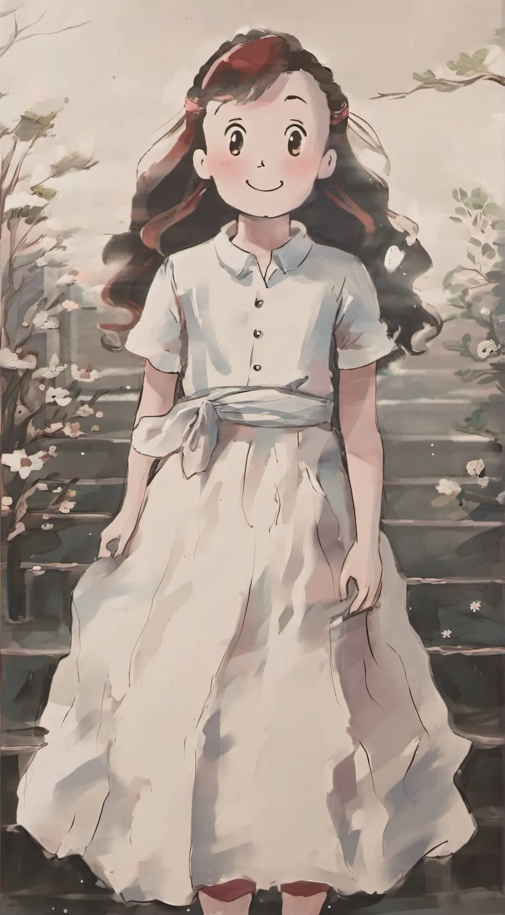 ai character: katie background