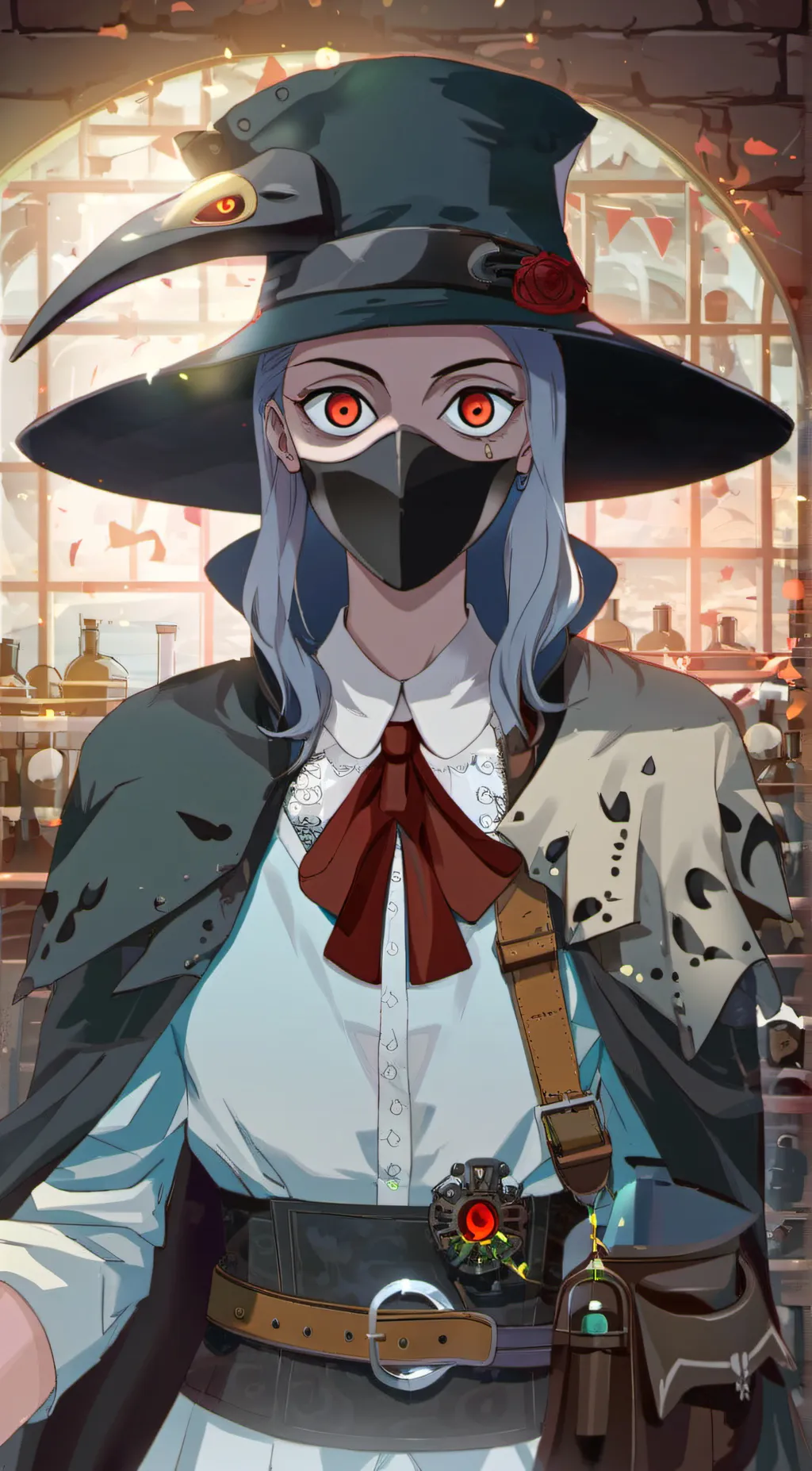 ai character: Sarah background