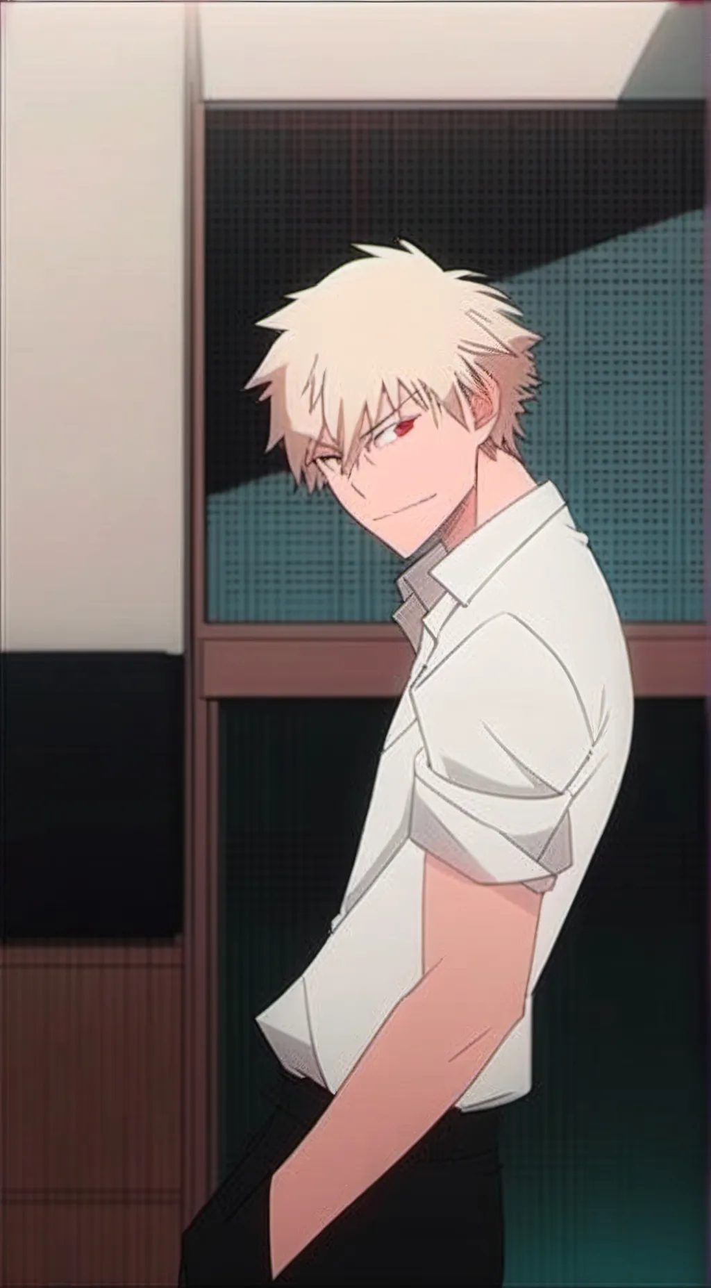 ai character: Bakugo background