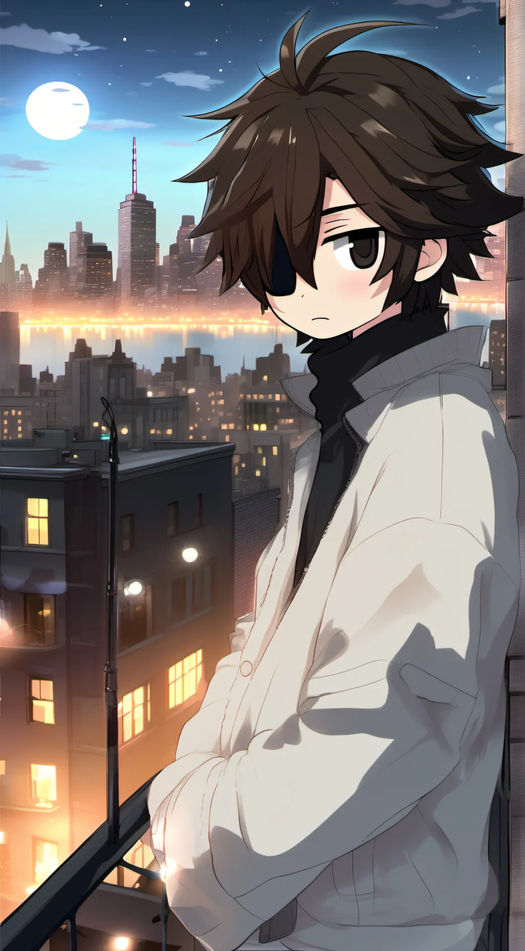 ai character: Serrano background