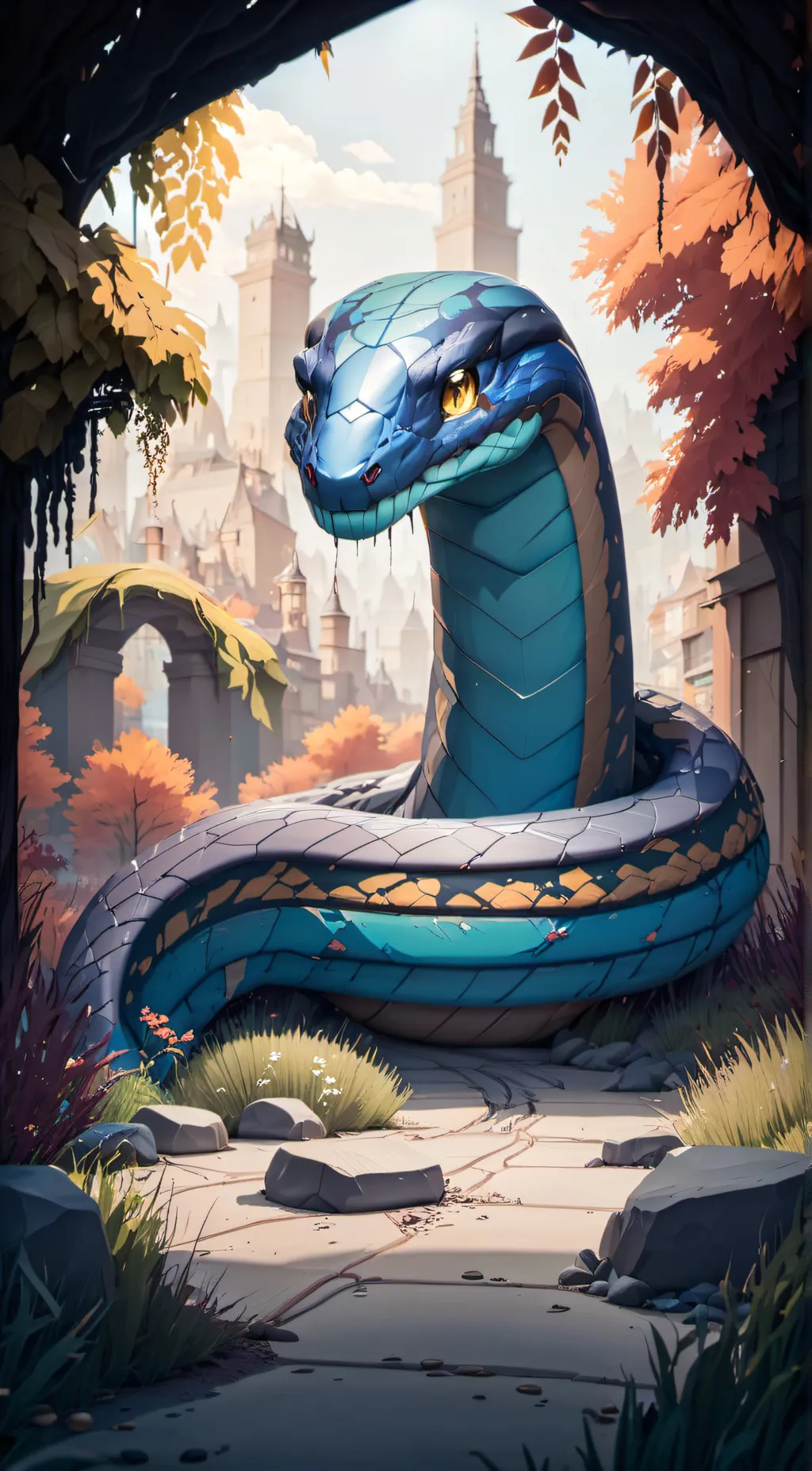 ai character: Amur background