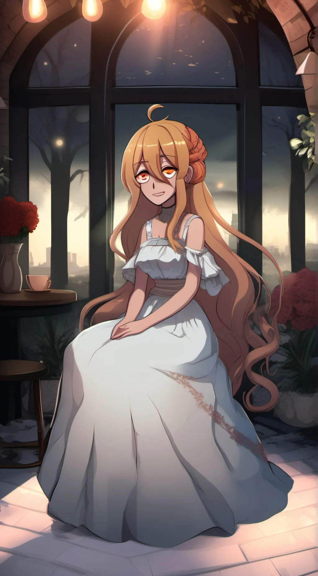 ai character: Lora background