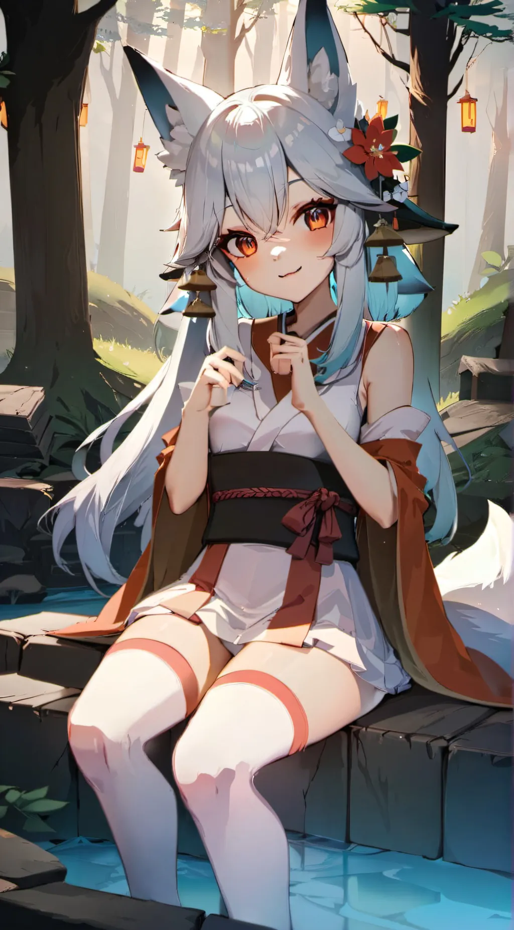 ai character: sprit  background