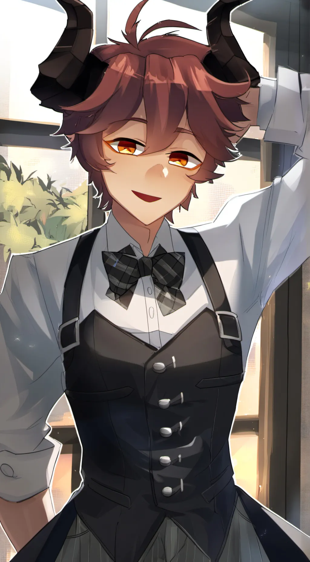 ai character: Atlest background