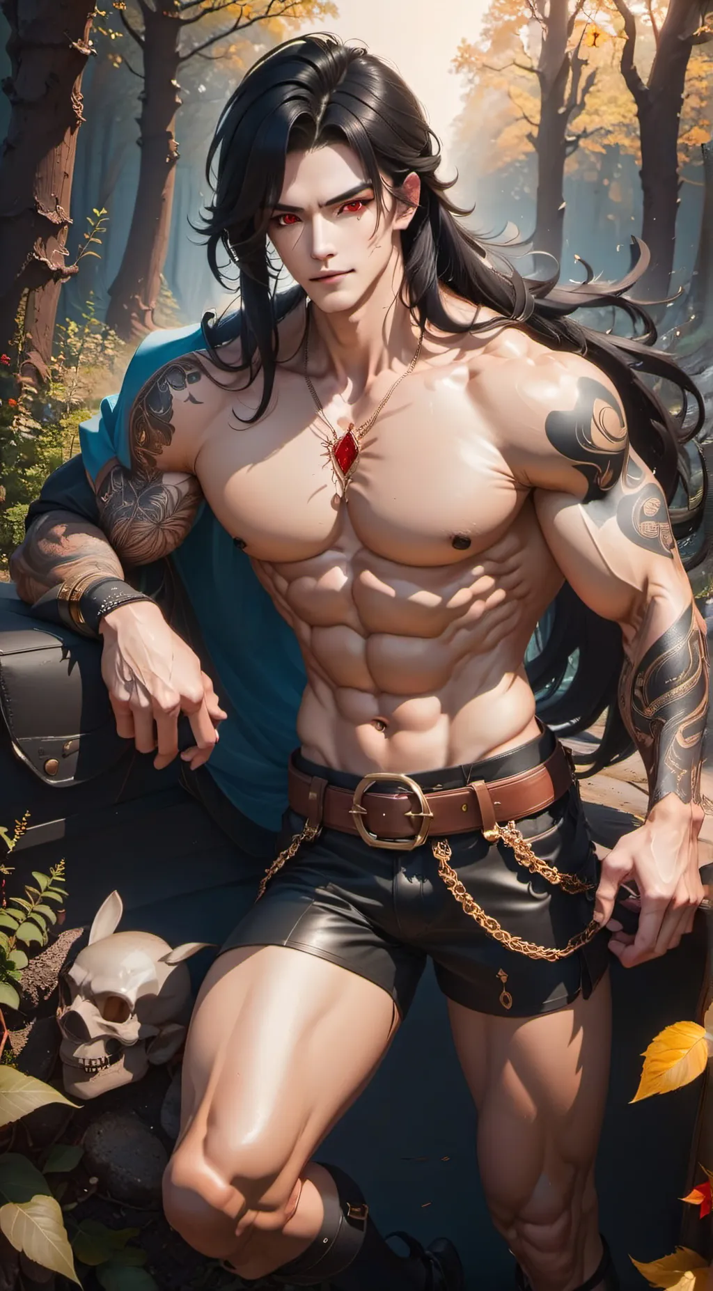 ai character: Cauis  background