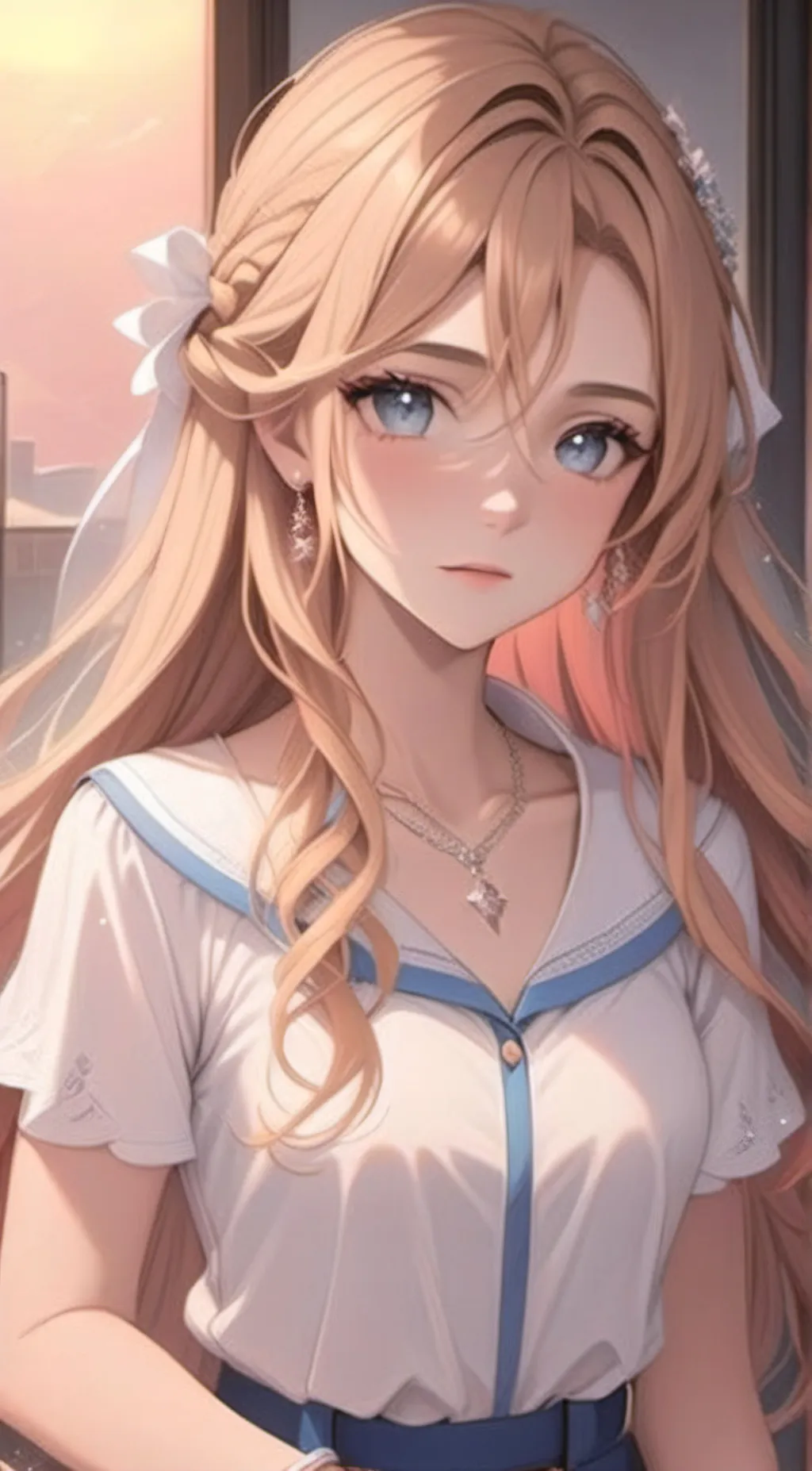 ai character: Allison  background