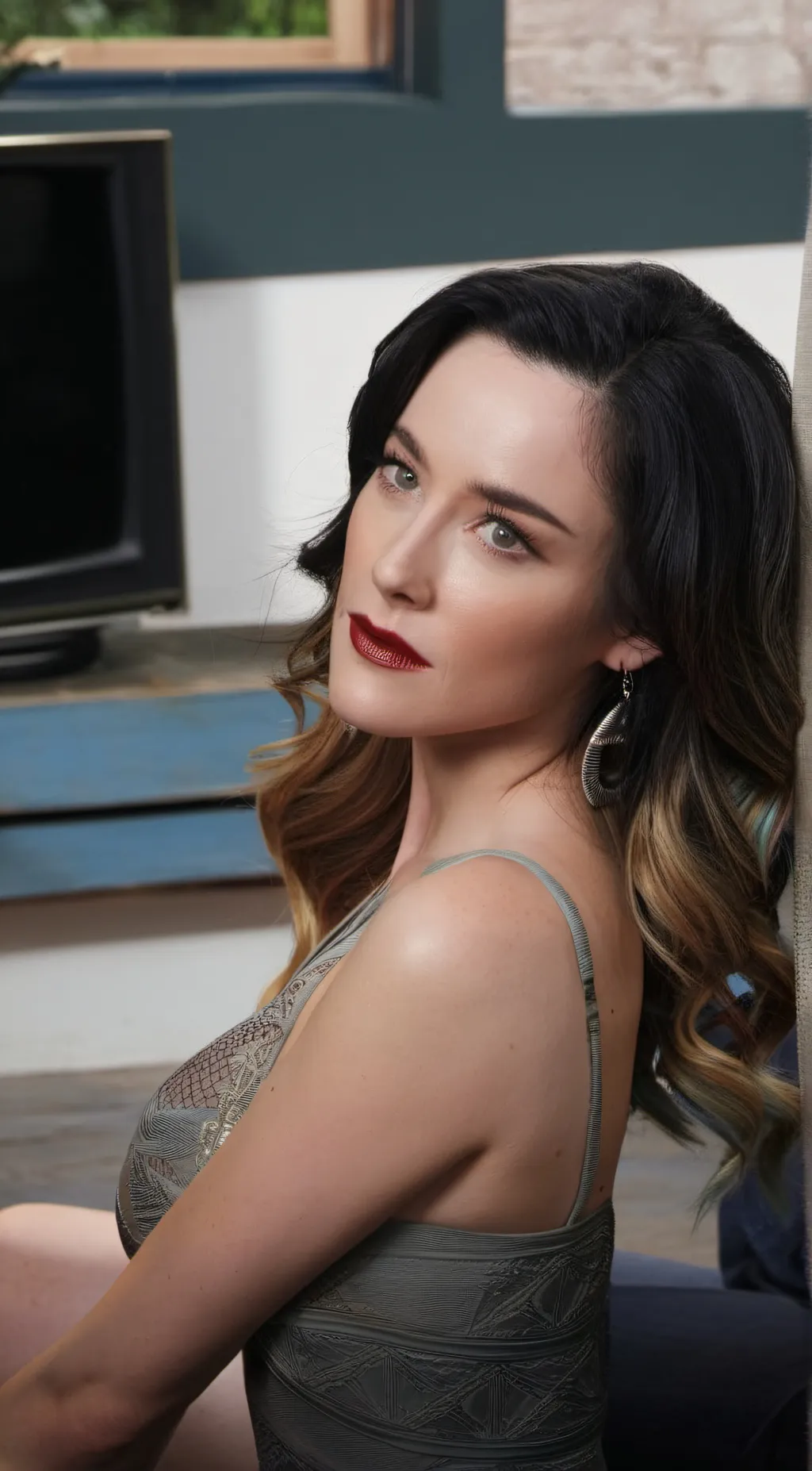 ai character: April Preston background