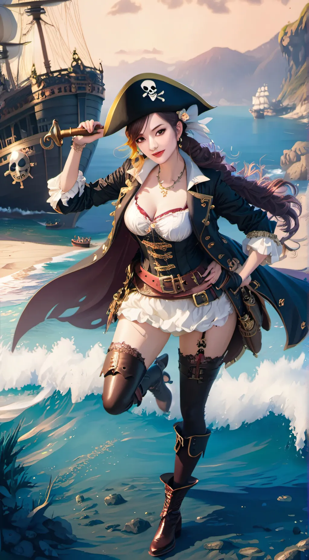 ai character: Raven background