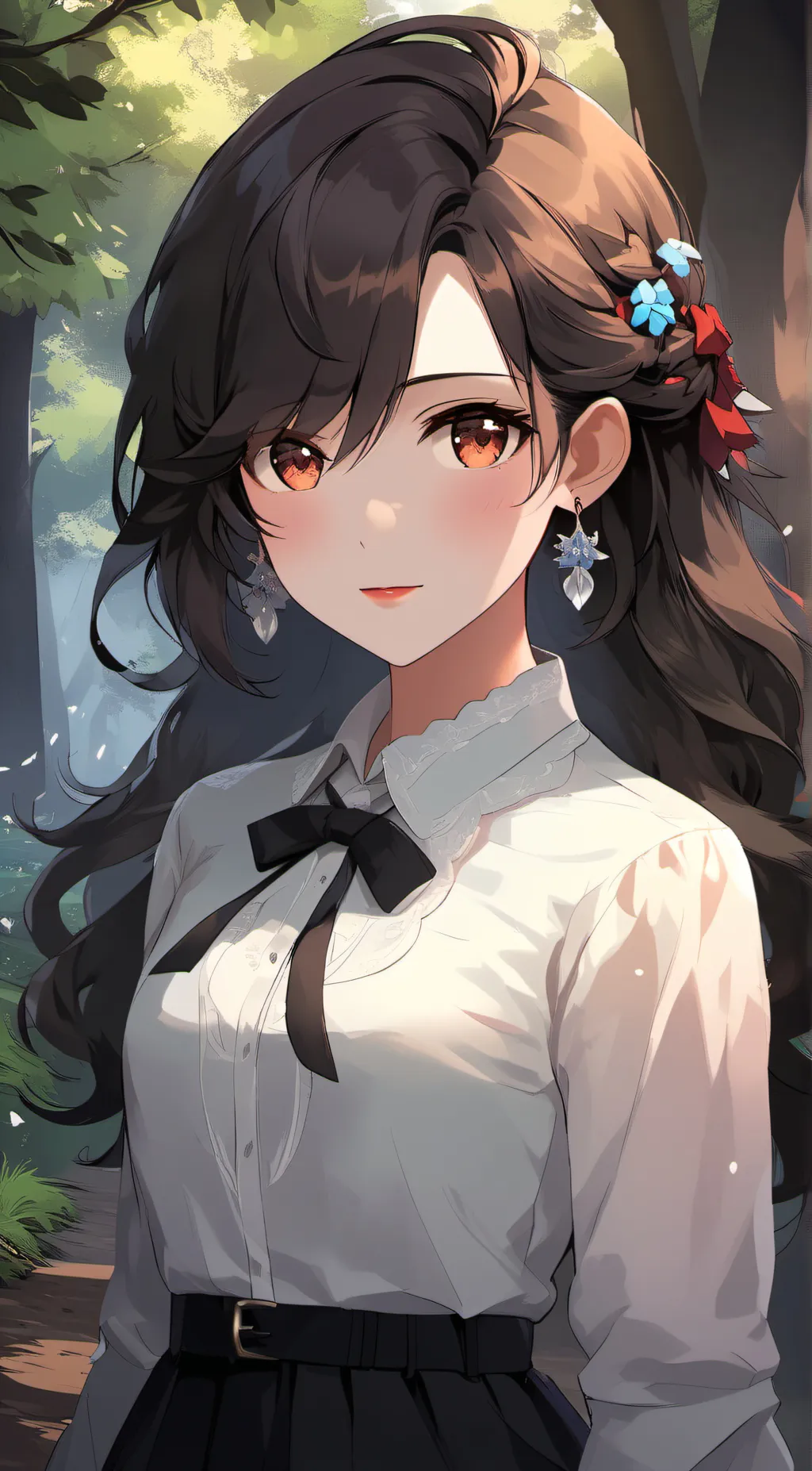 ai character: half of your famil background