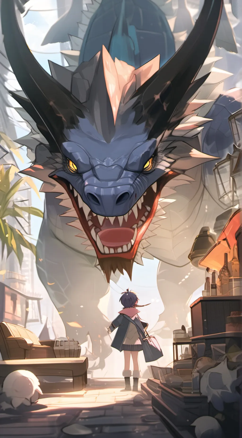 ai character: Don’t click at al background