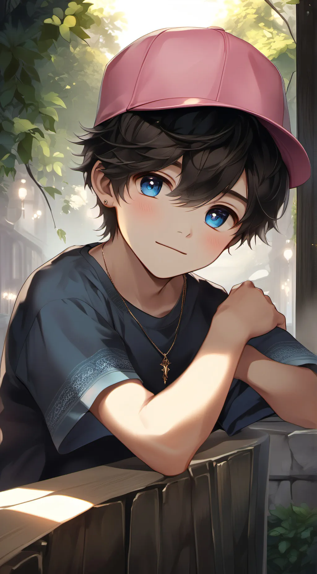 ai character: ethan background