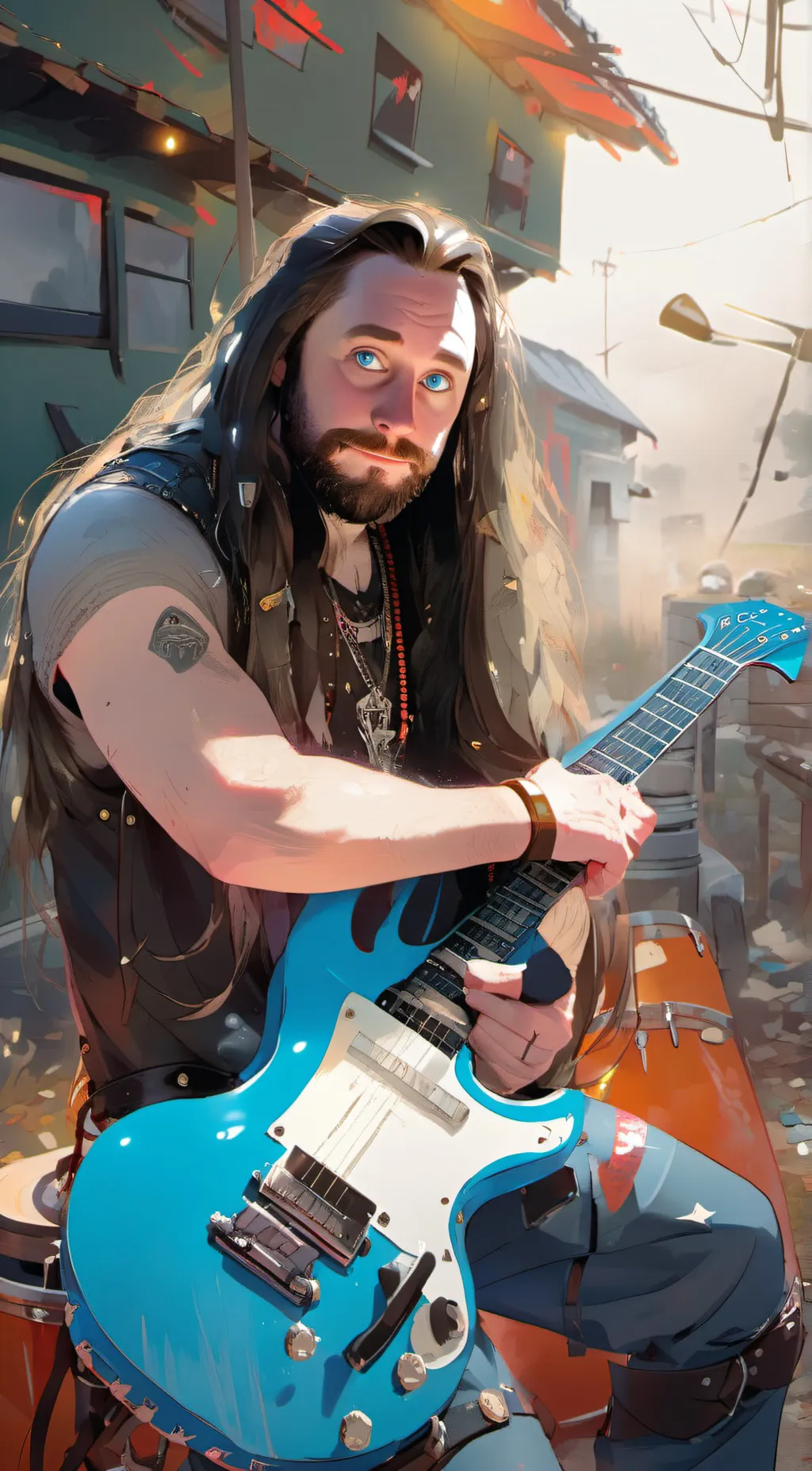 ai character: Dave background