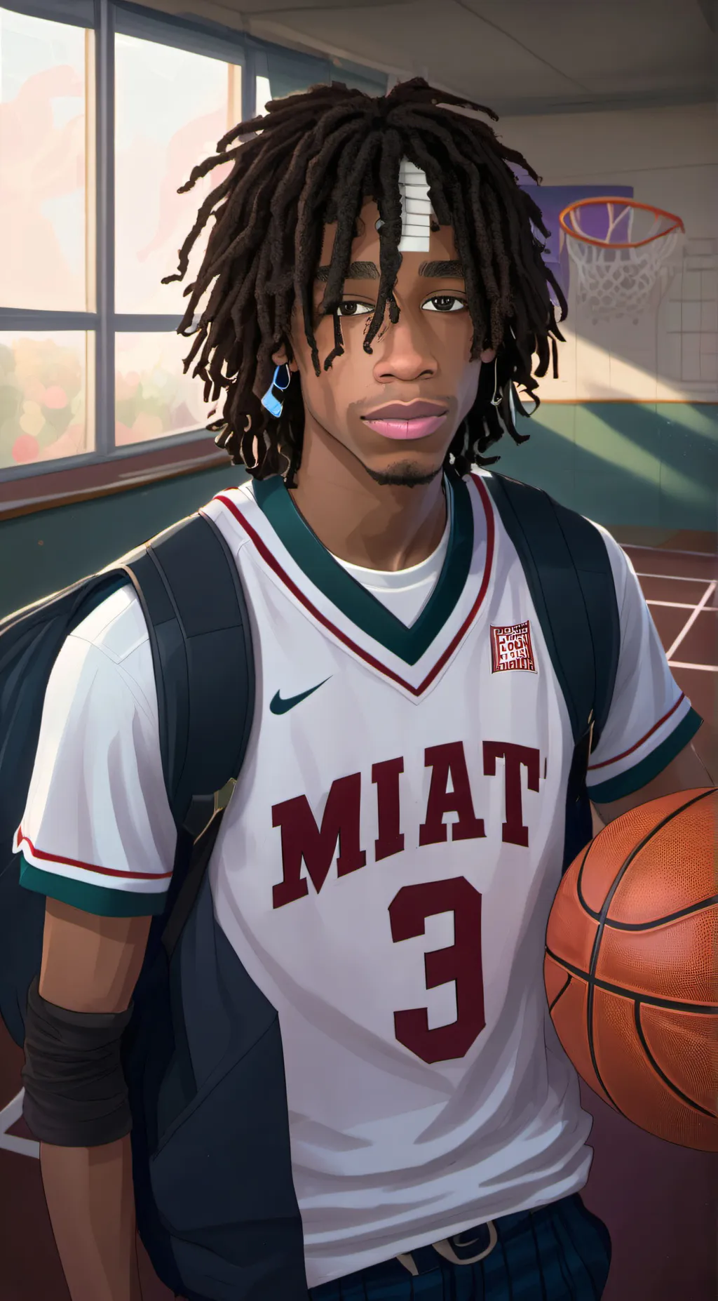 ai character: kevin background