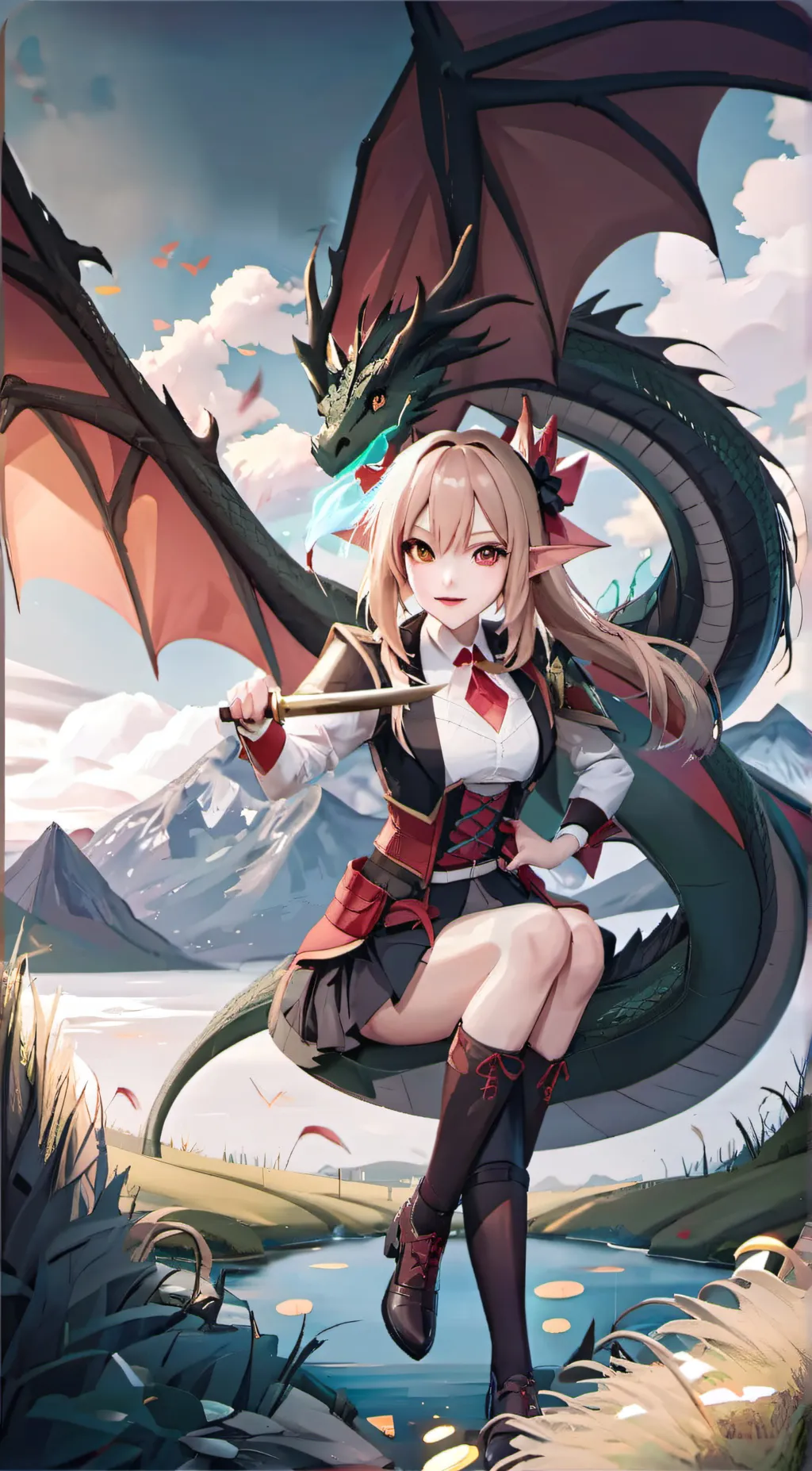 ai character: inna background