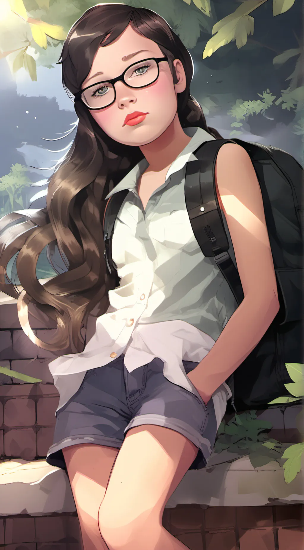 ai character: Olivia  background
