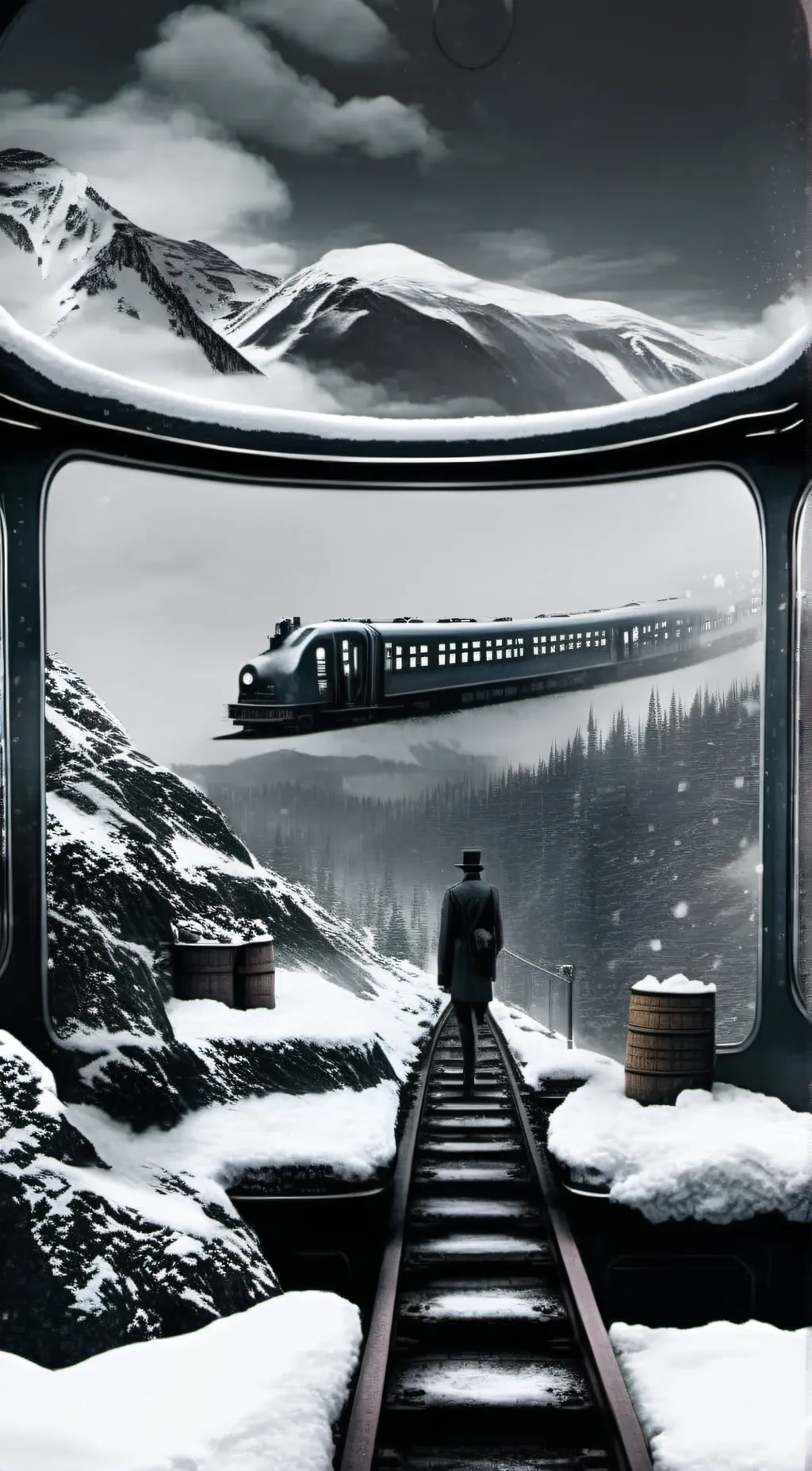 ai character: snowpiercer background