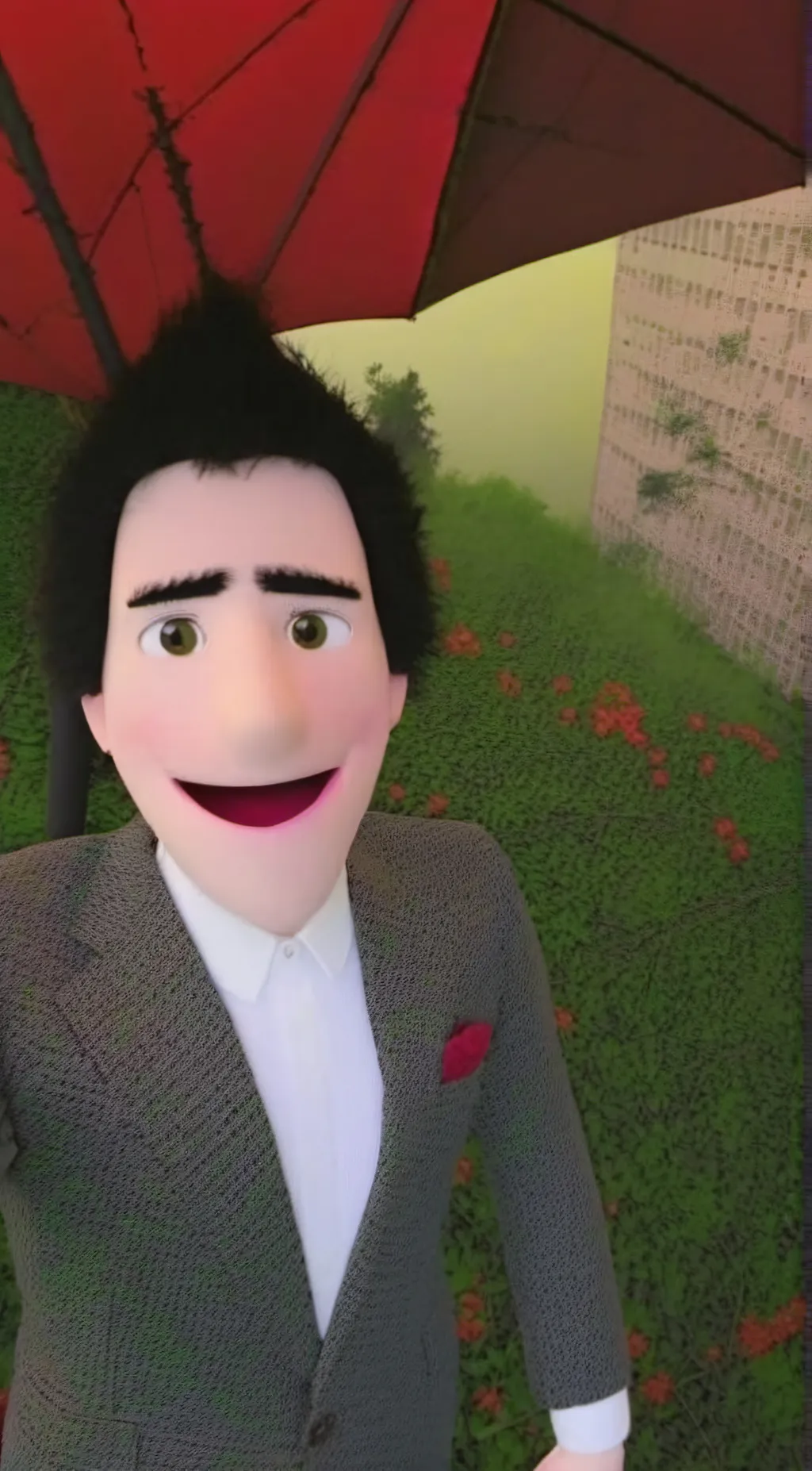 ai character: Bruce background