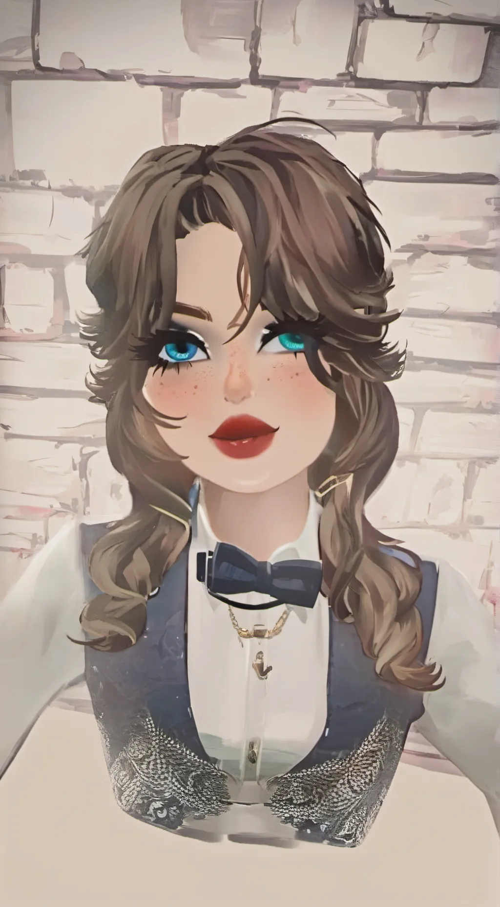 ai character: Molly,dassy,ro... background