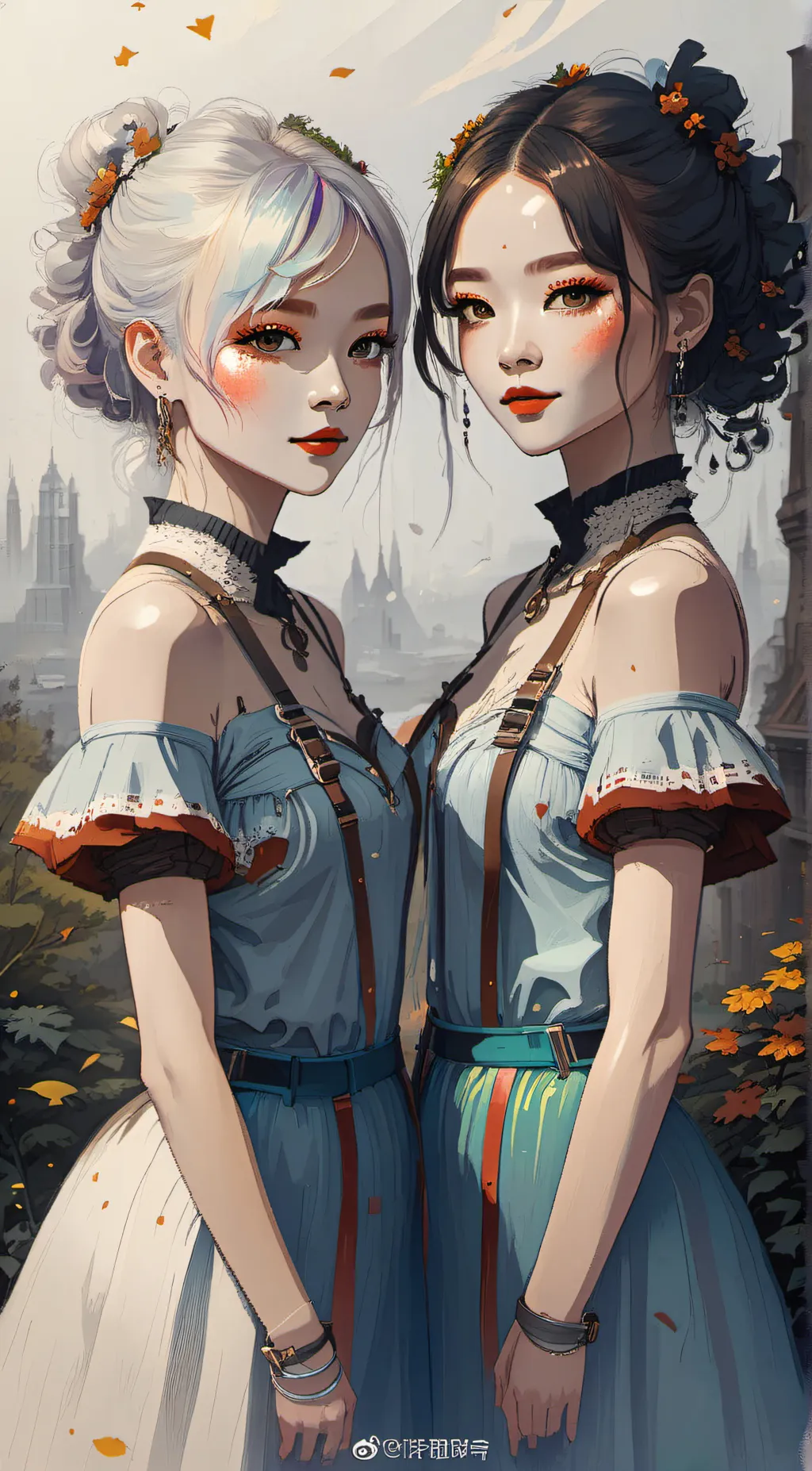 ai character: Color Sincetists  background