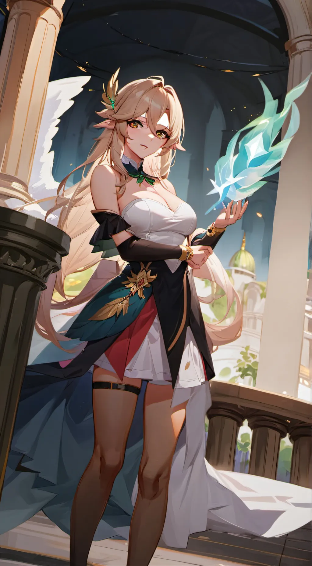 ai character: Eleshanora background