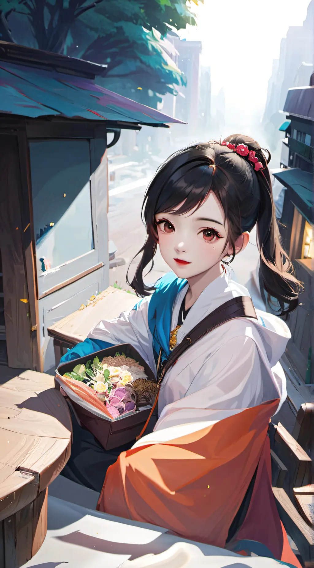 ai character: Angel background