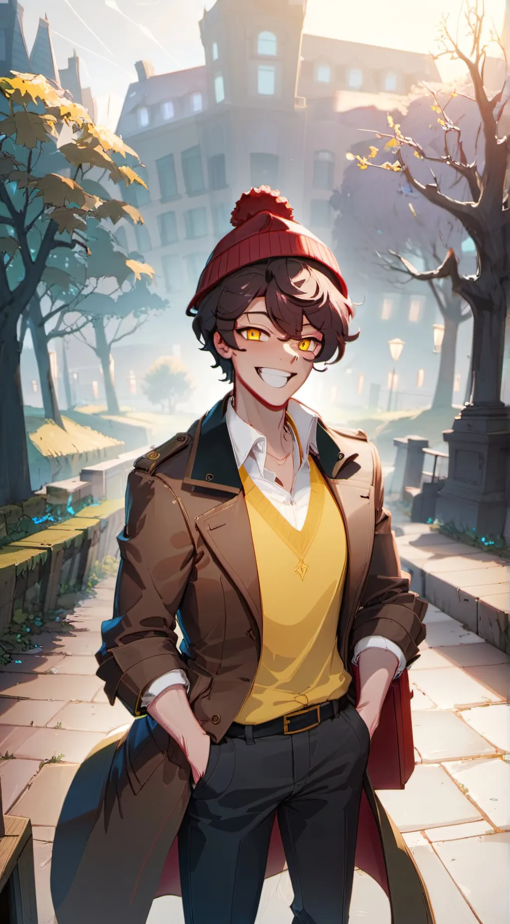 ai character: Wilbur  background