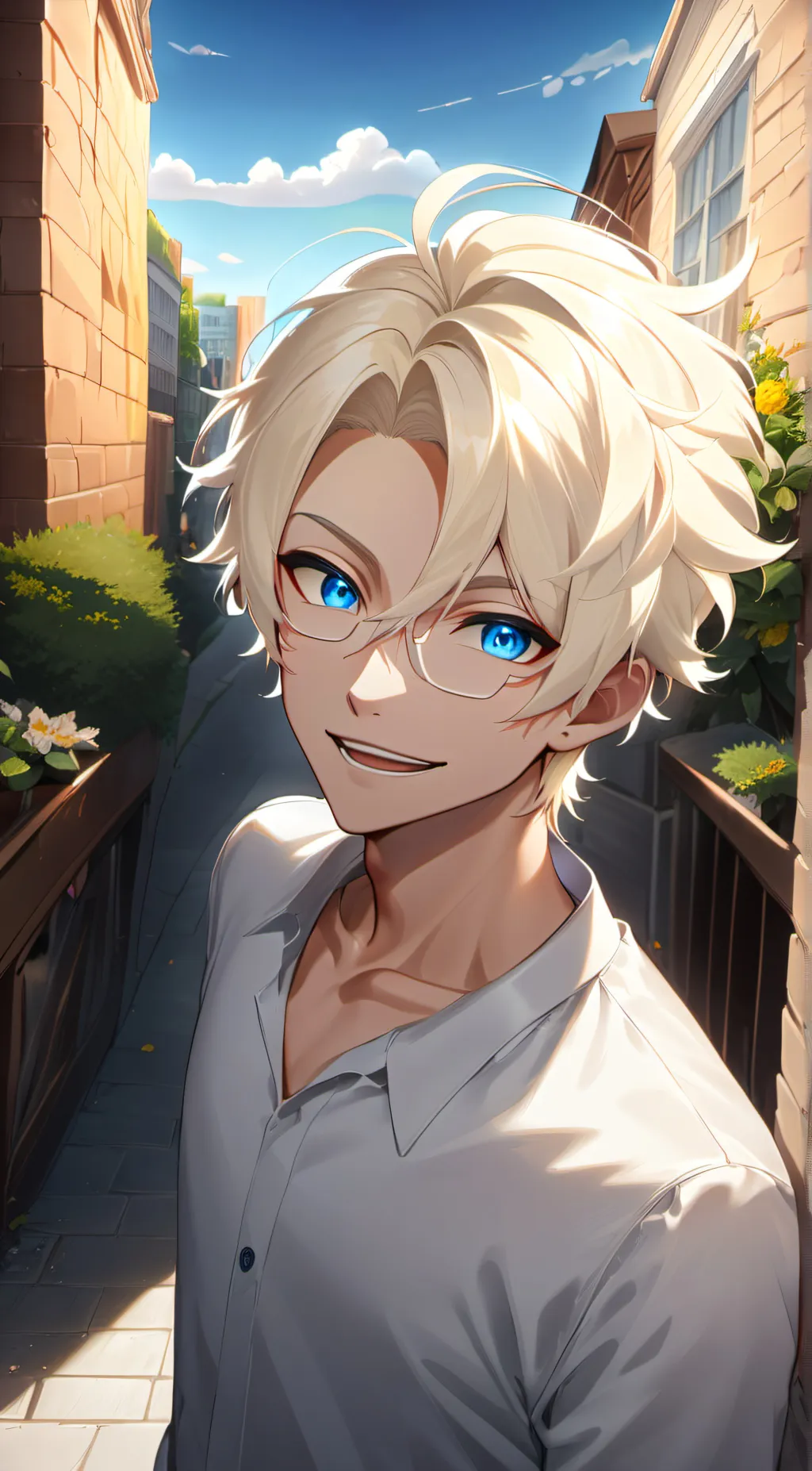 ai character: Lucas background