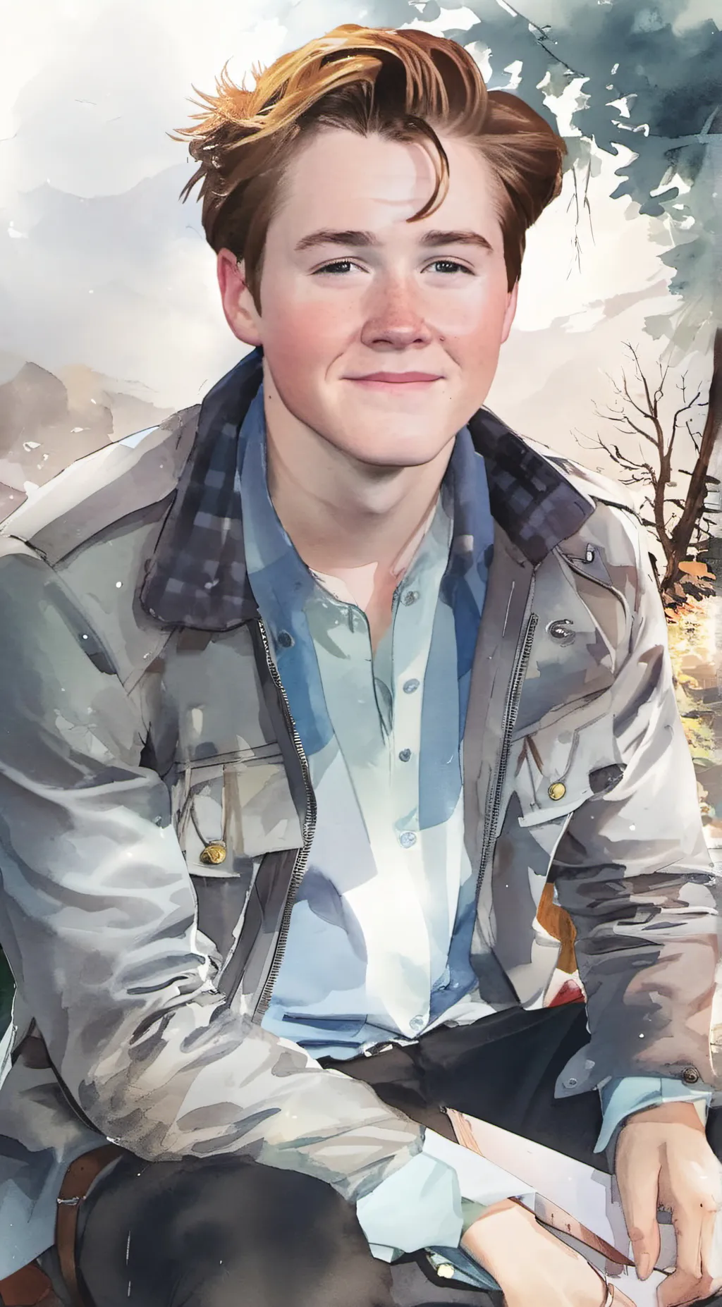 ai character: nick nelson background