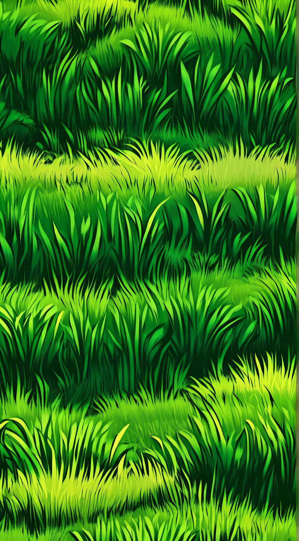 ai character: Grass background