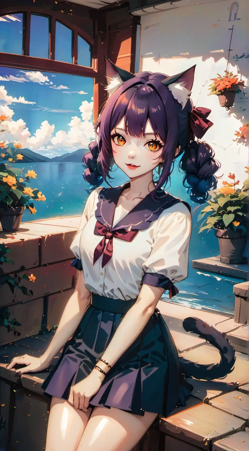 ai character: Amy Miller background