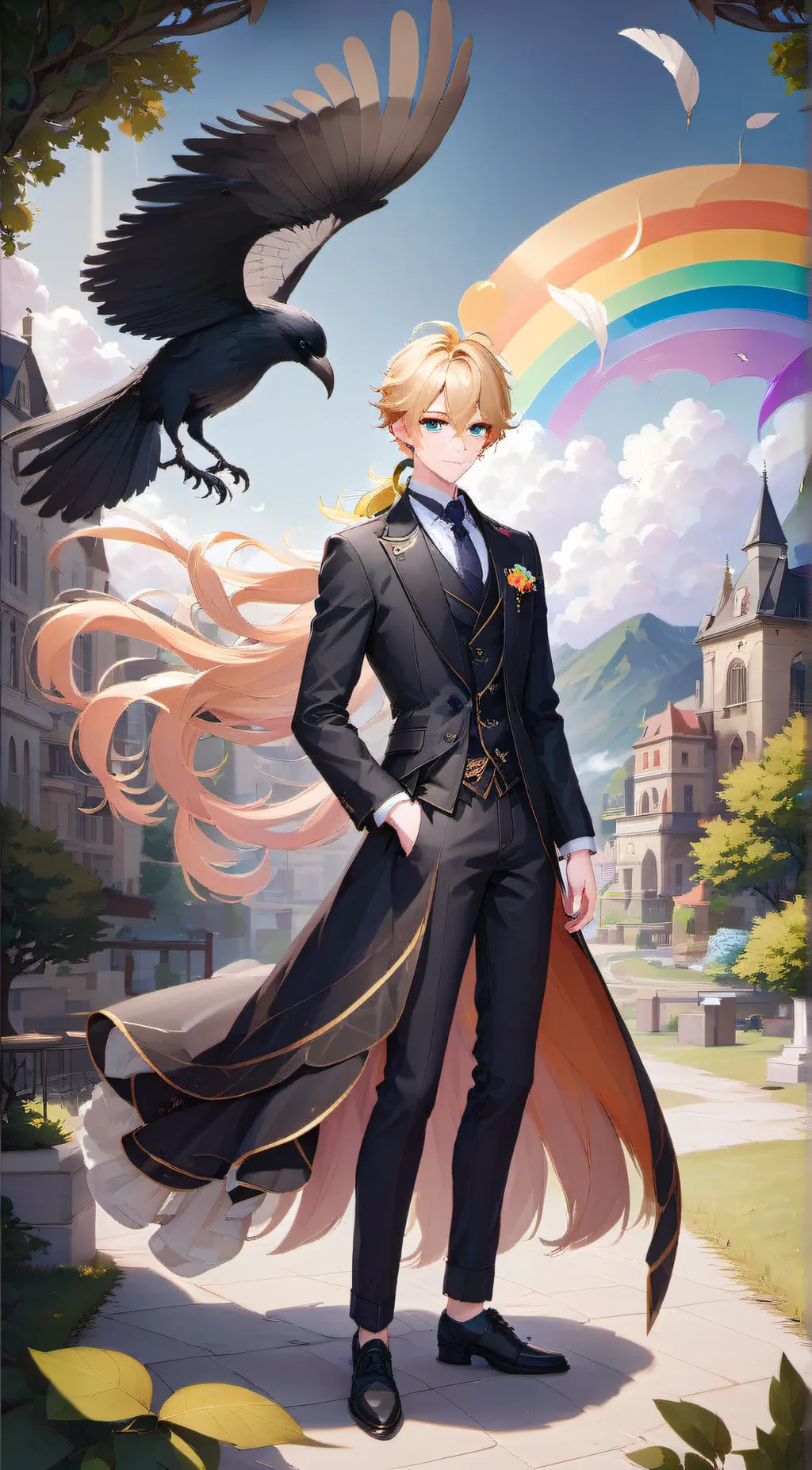 ai character: Kevin  background