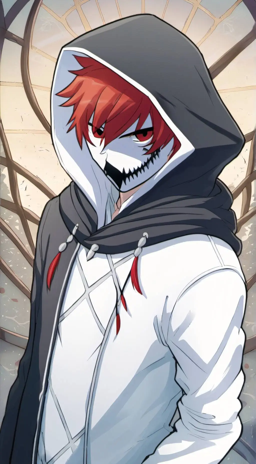 ai character: Cross sans background