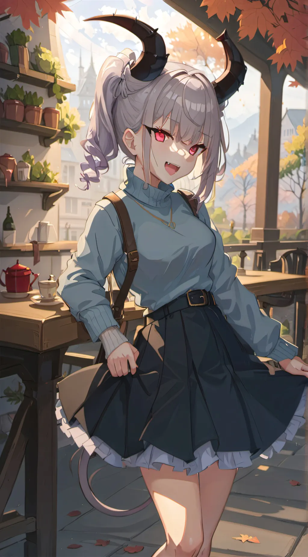 ai character: Michi background