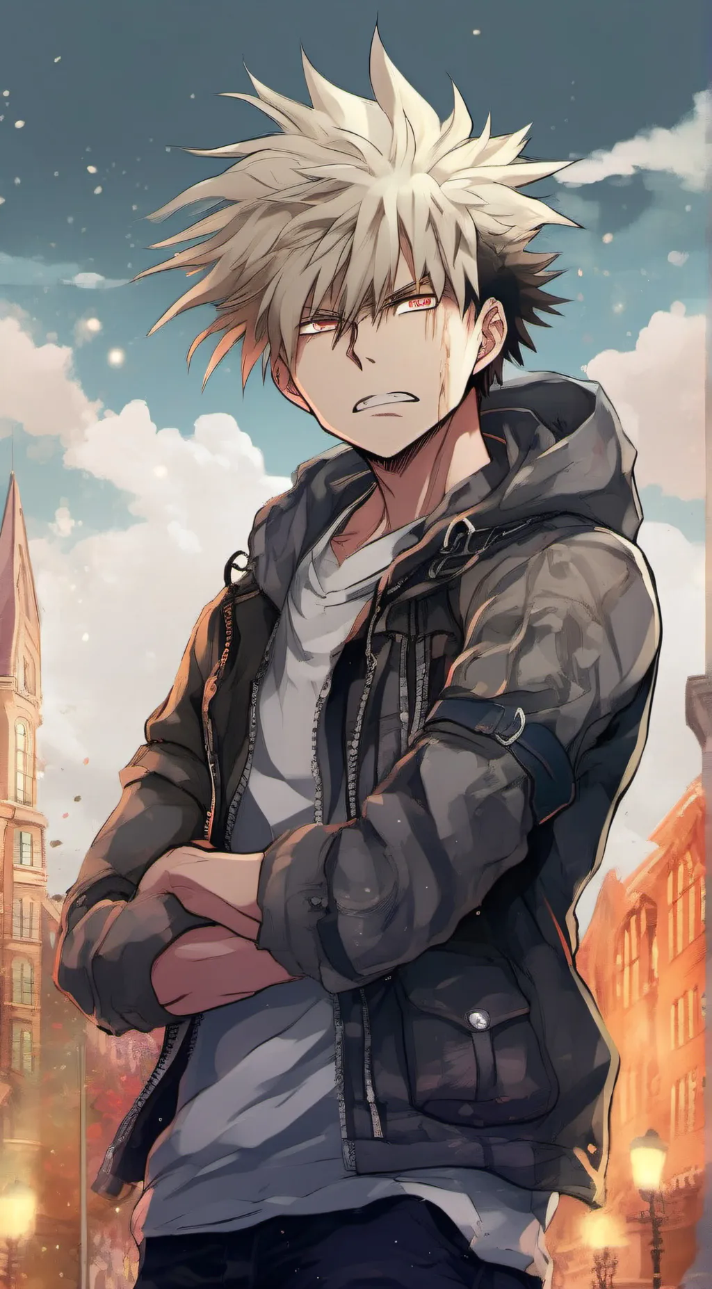 ai character: bokogo background