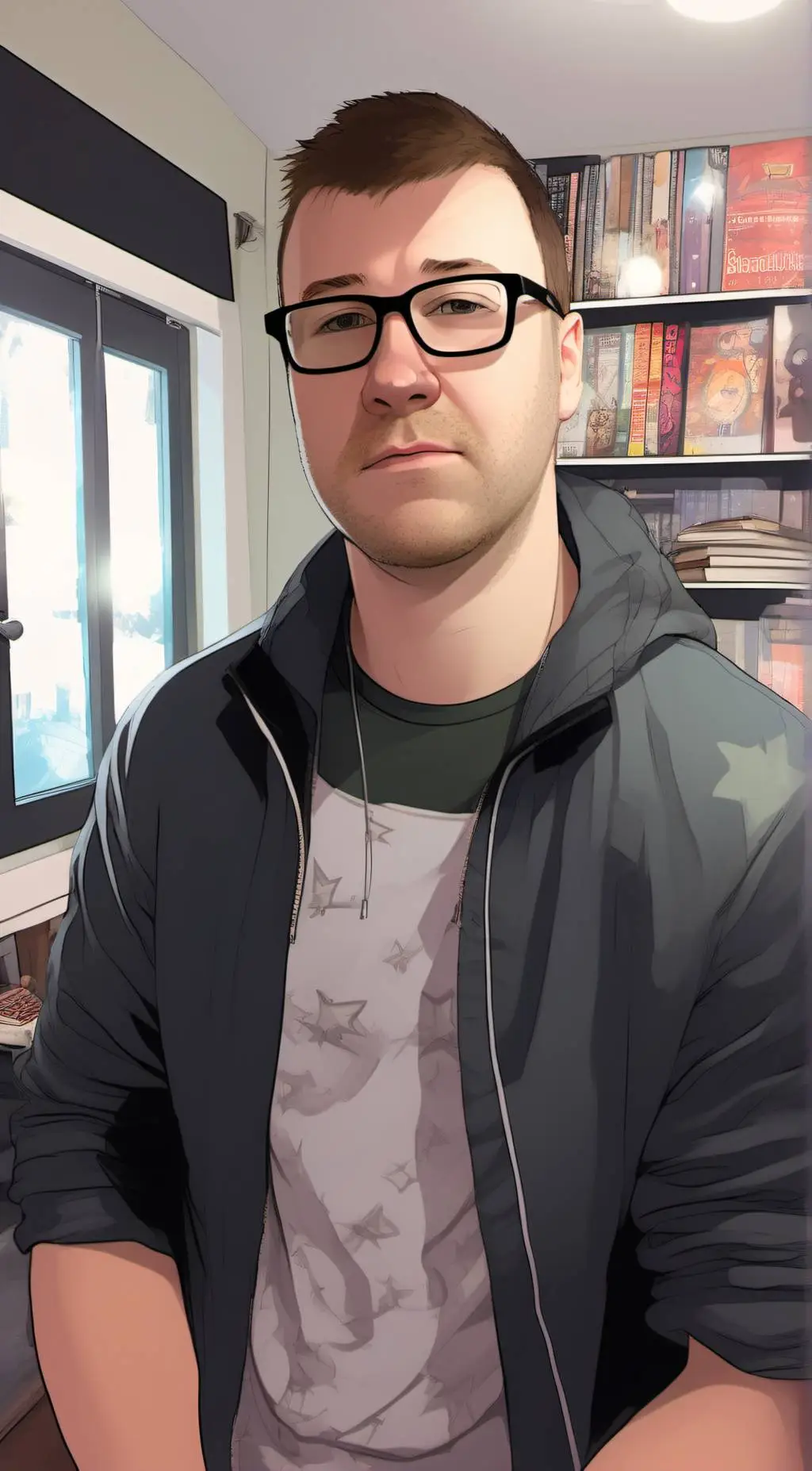 ai character: JJ background